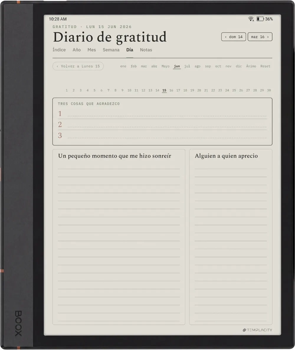 The Planner · Bienestar Boox Note Air4 C página 4