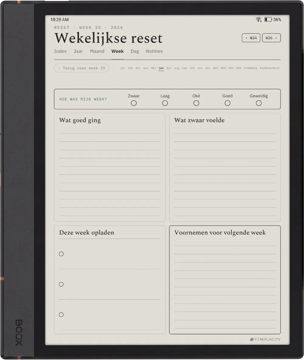 The Planner · Wellness Boox Note Air4 C pagina 3