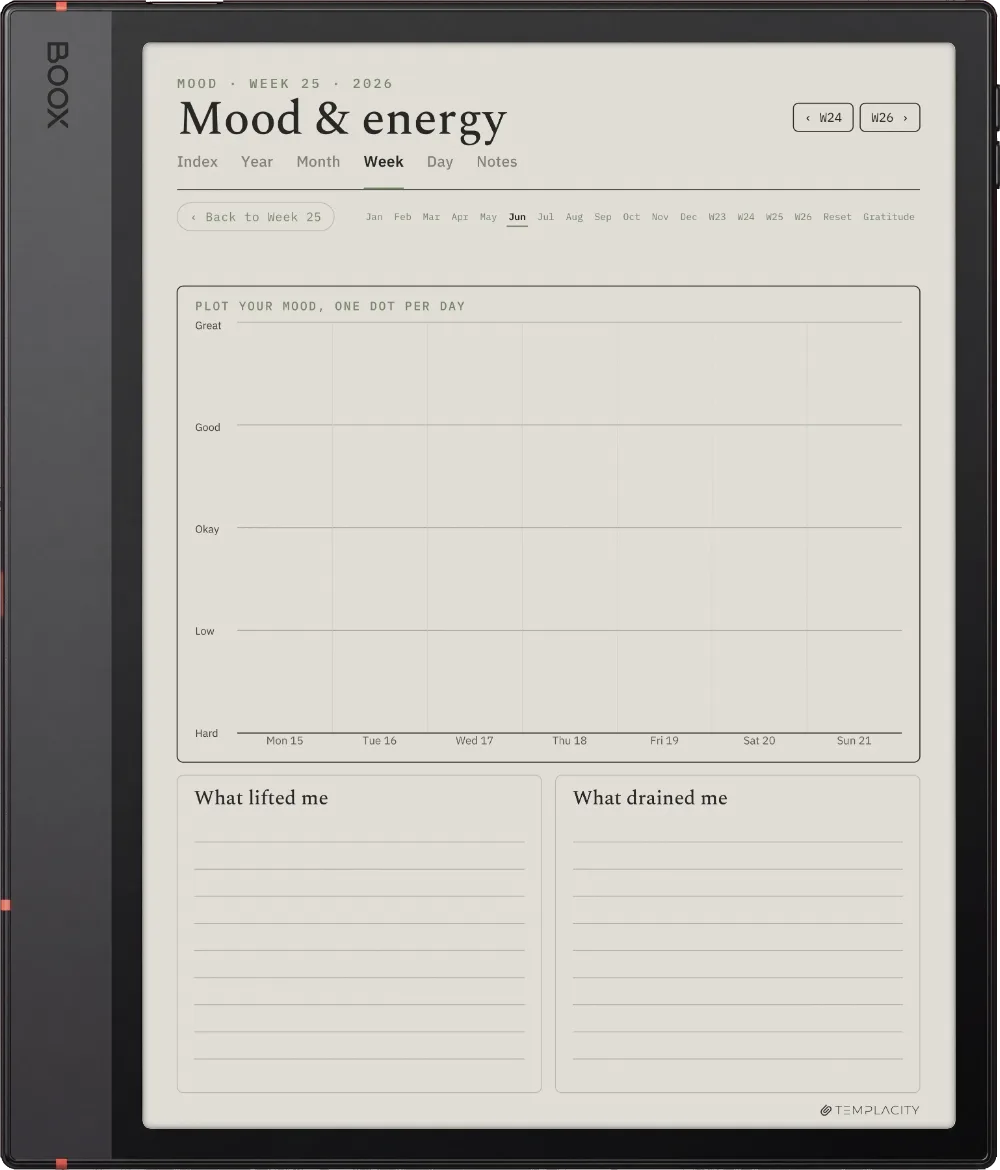 The Planner · Wellness Boox Note Air5 C page 2