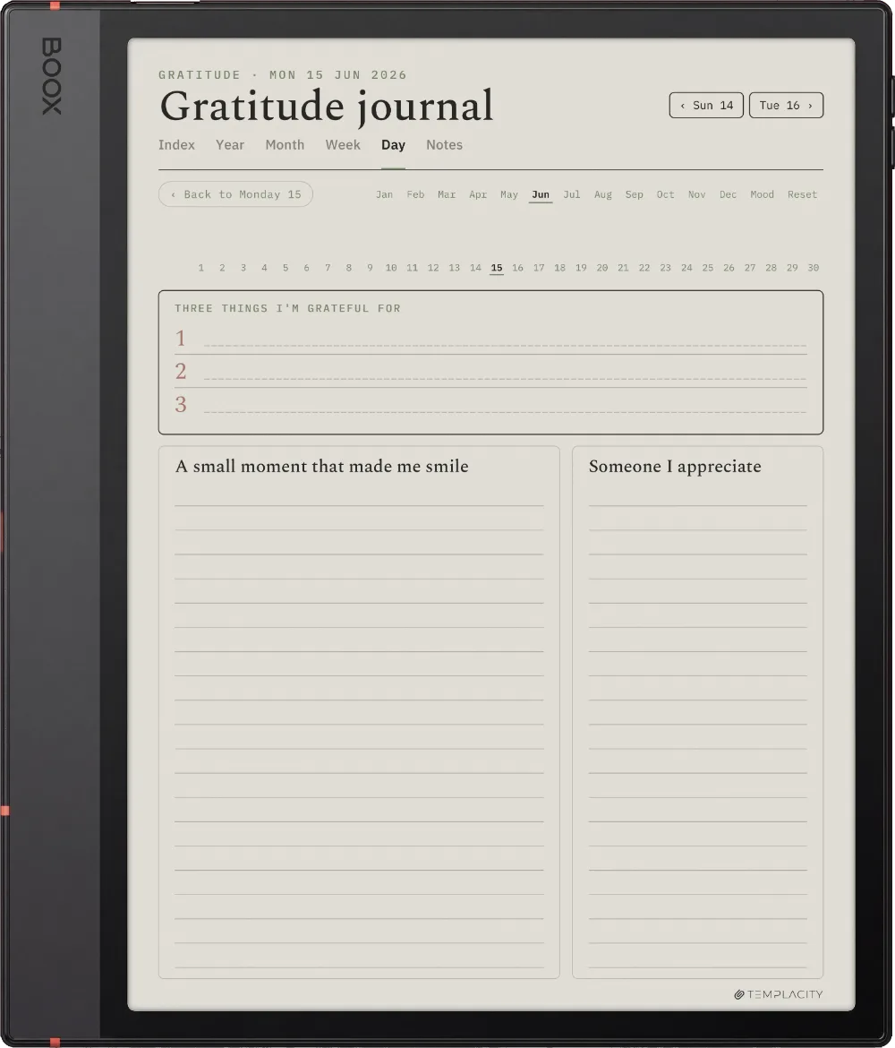 The Planner · Wellness Boox Note Air5 C page 4