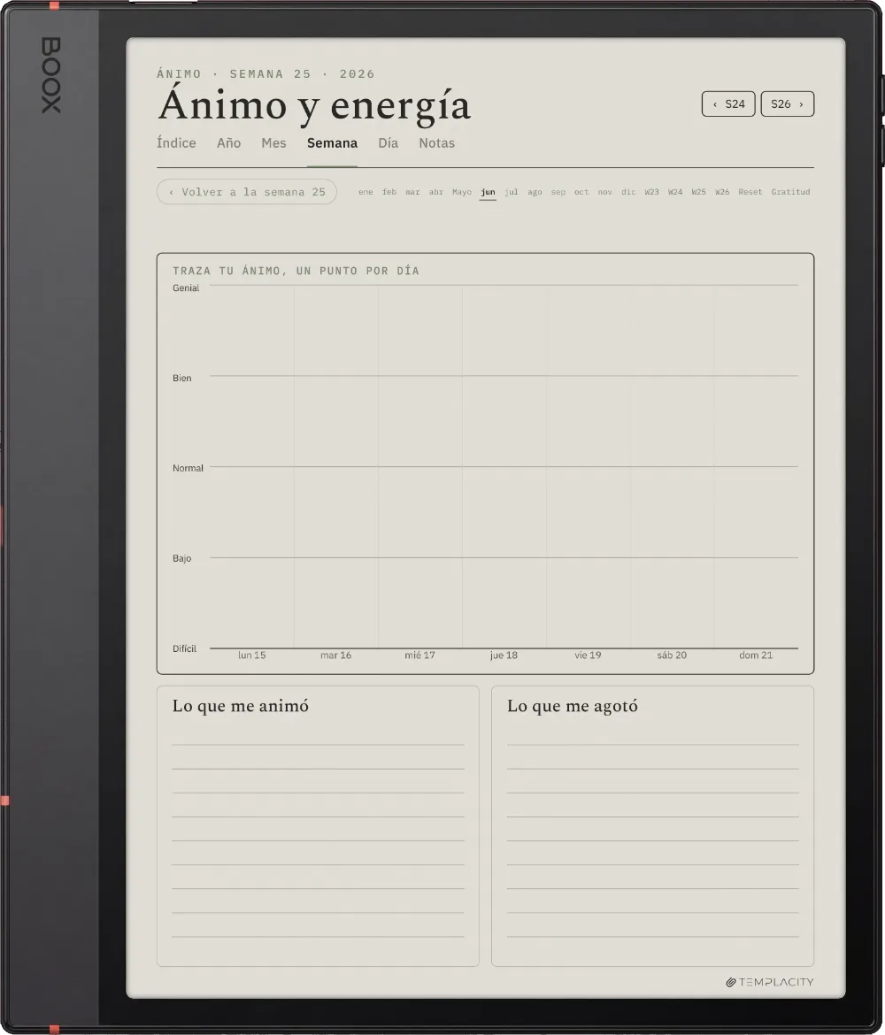 The Planner · Bienestar Boox Note Air5 C página 2