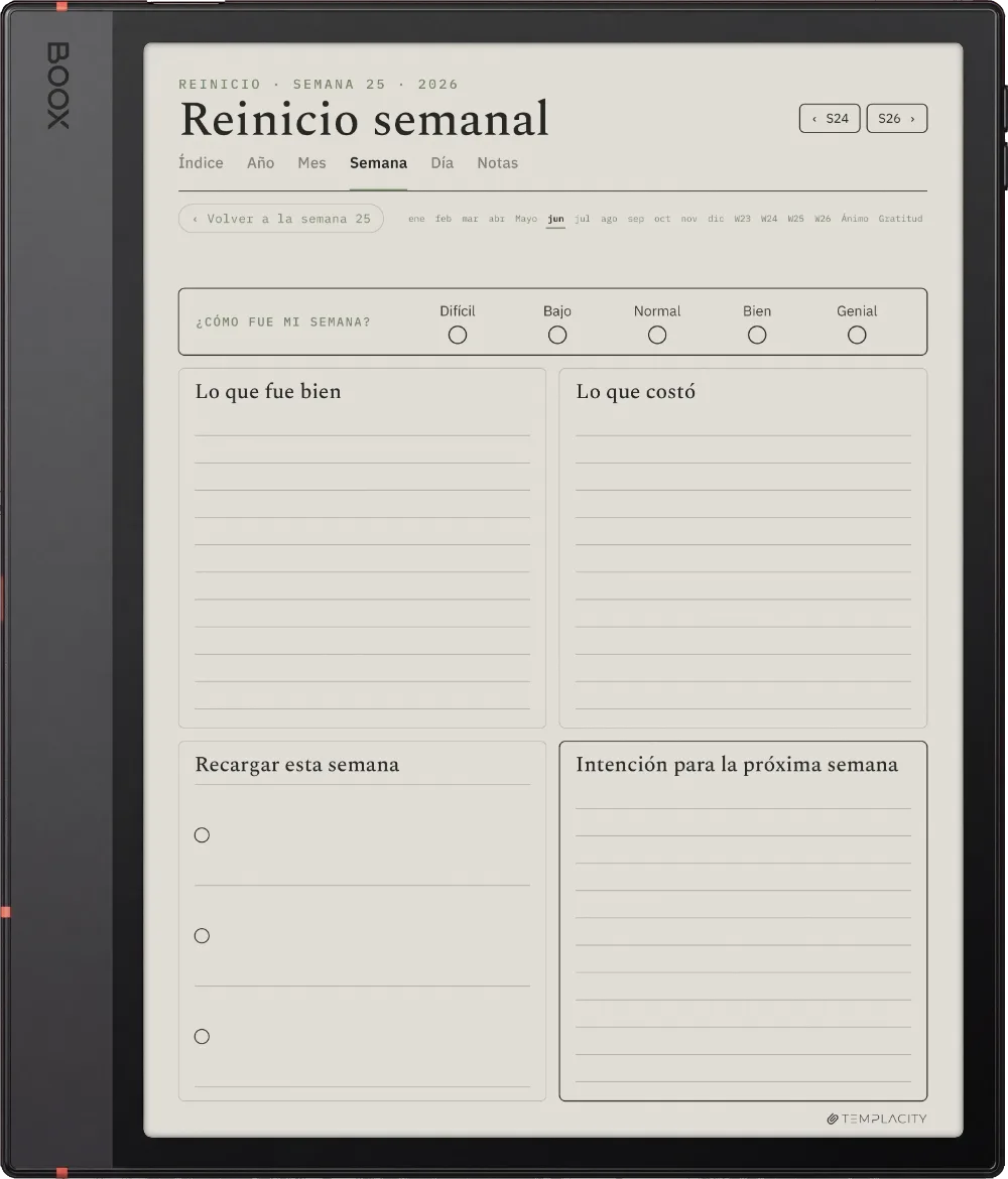 The Planner · Bienestar Boox Note Air5 C página 3