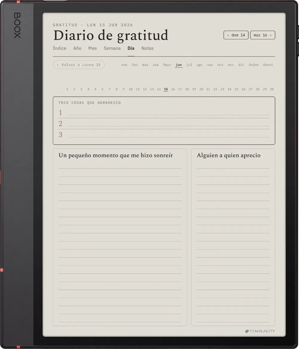 The Planner · Bienestar Boox Note Air5 C página 4