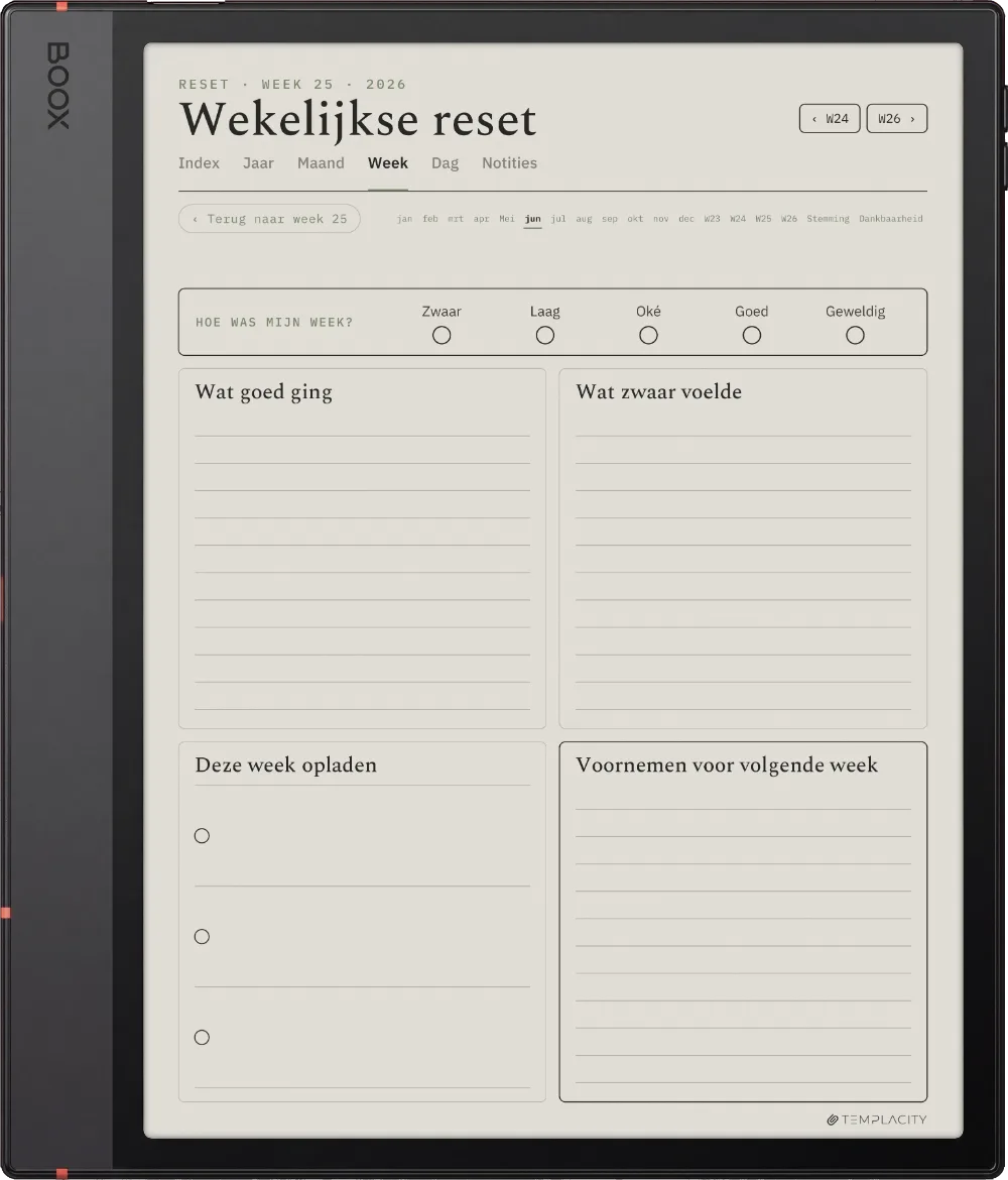 The Planner · Wellness Boox Note Air5 C pagina 3