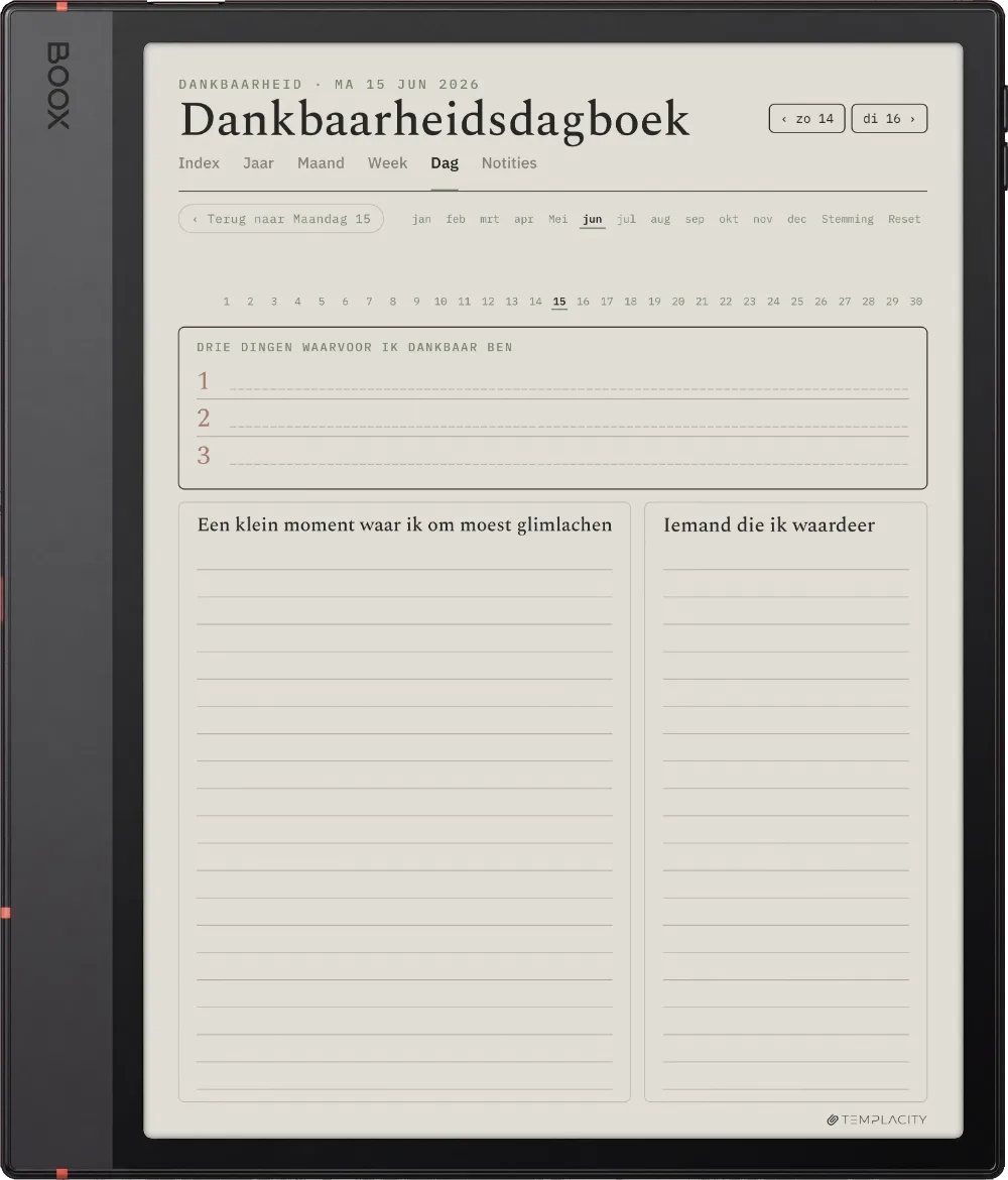 The Planner · Wellness Boox Note Air5 C pagina 4