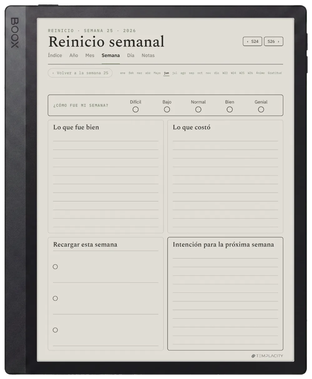 The Planner · Bienestar Boox Tab Ultra C Pro página 3