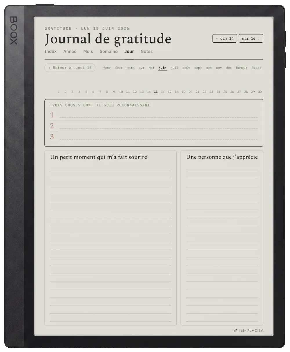 The Planner · Bien-être Boox Tab Ultra C Pro page 4