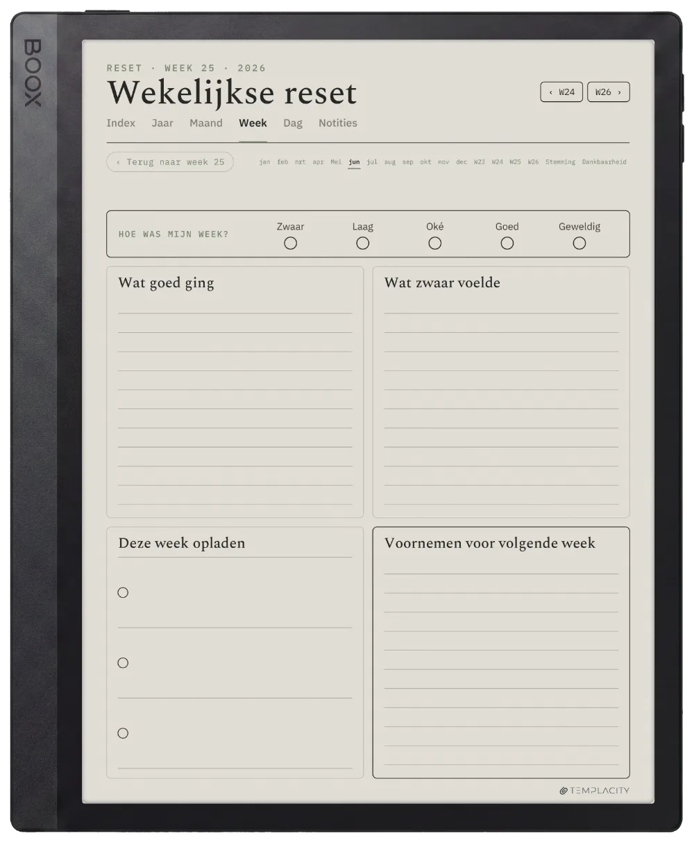 The Planner · Wellness Boox Tab Ultra C Pro pagina 3