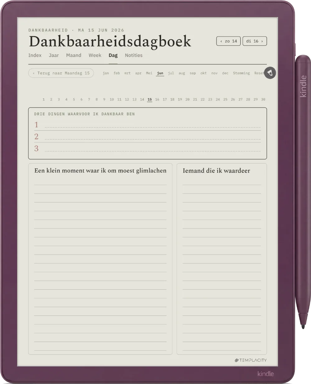 The Planner · Wellness Kindle Scribe Colorsoft pagina 4