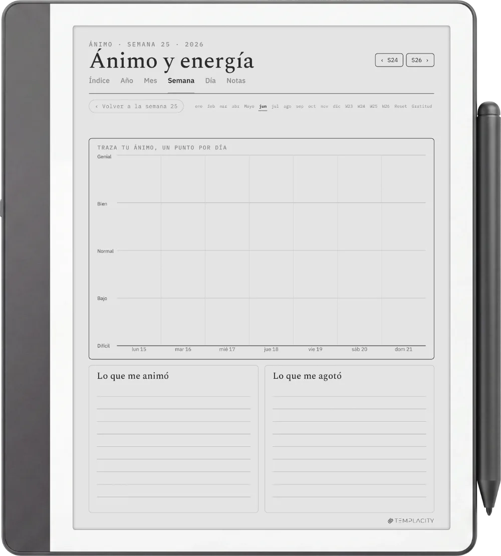 The Planner · Bienestar Kindle Scribe página 2
