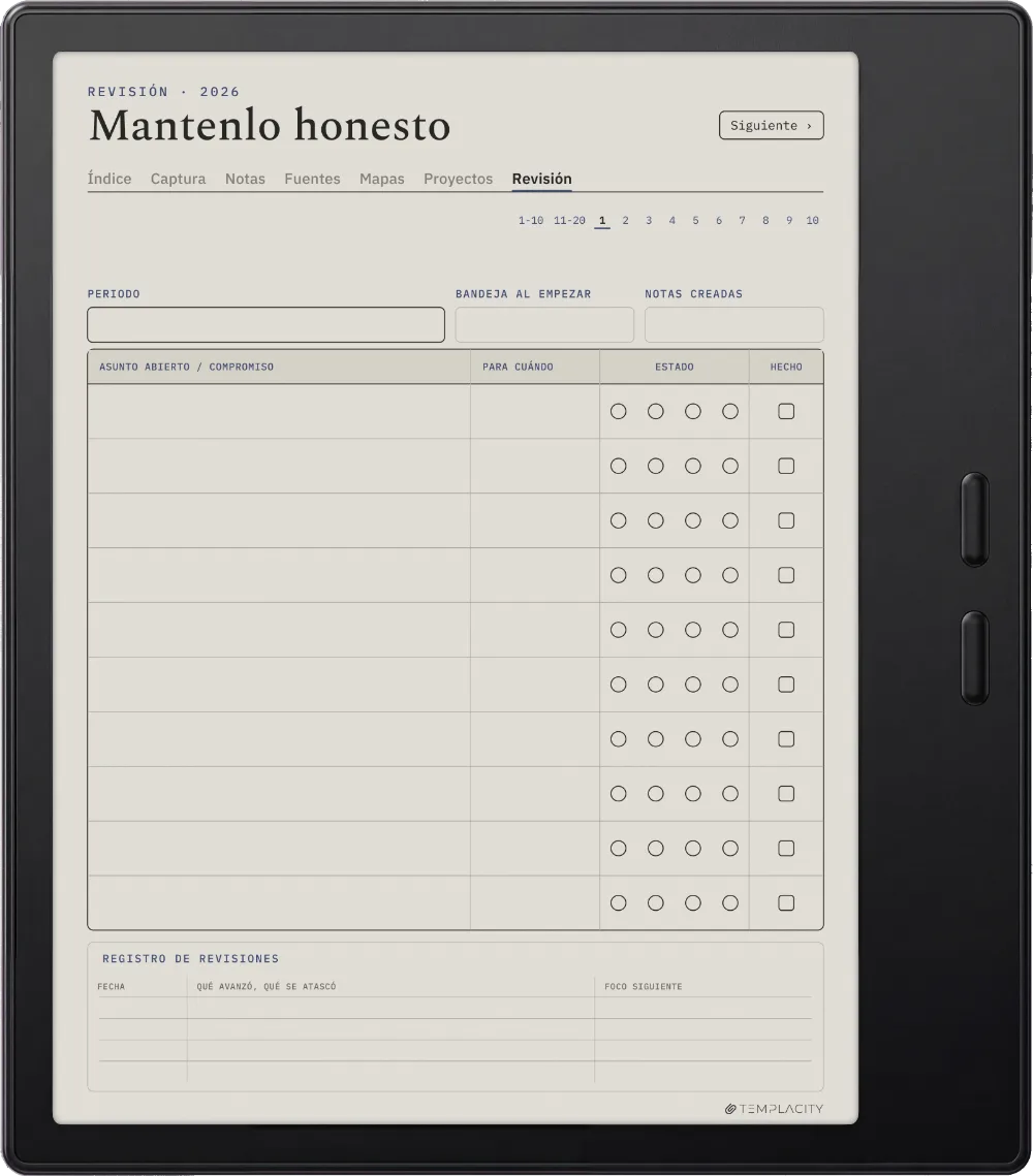 The Planner · Zettelkasten Boox Go Color 7 (Gen II) página 5