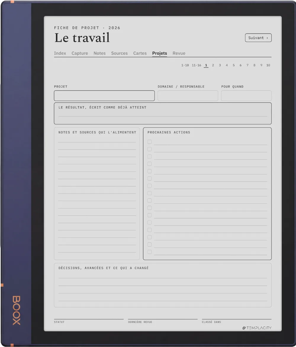 The Planner · Zettelkasten Boox Note Air2 page 4