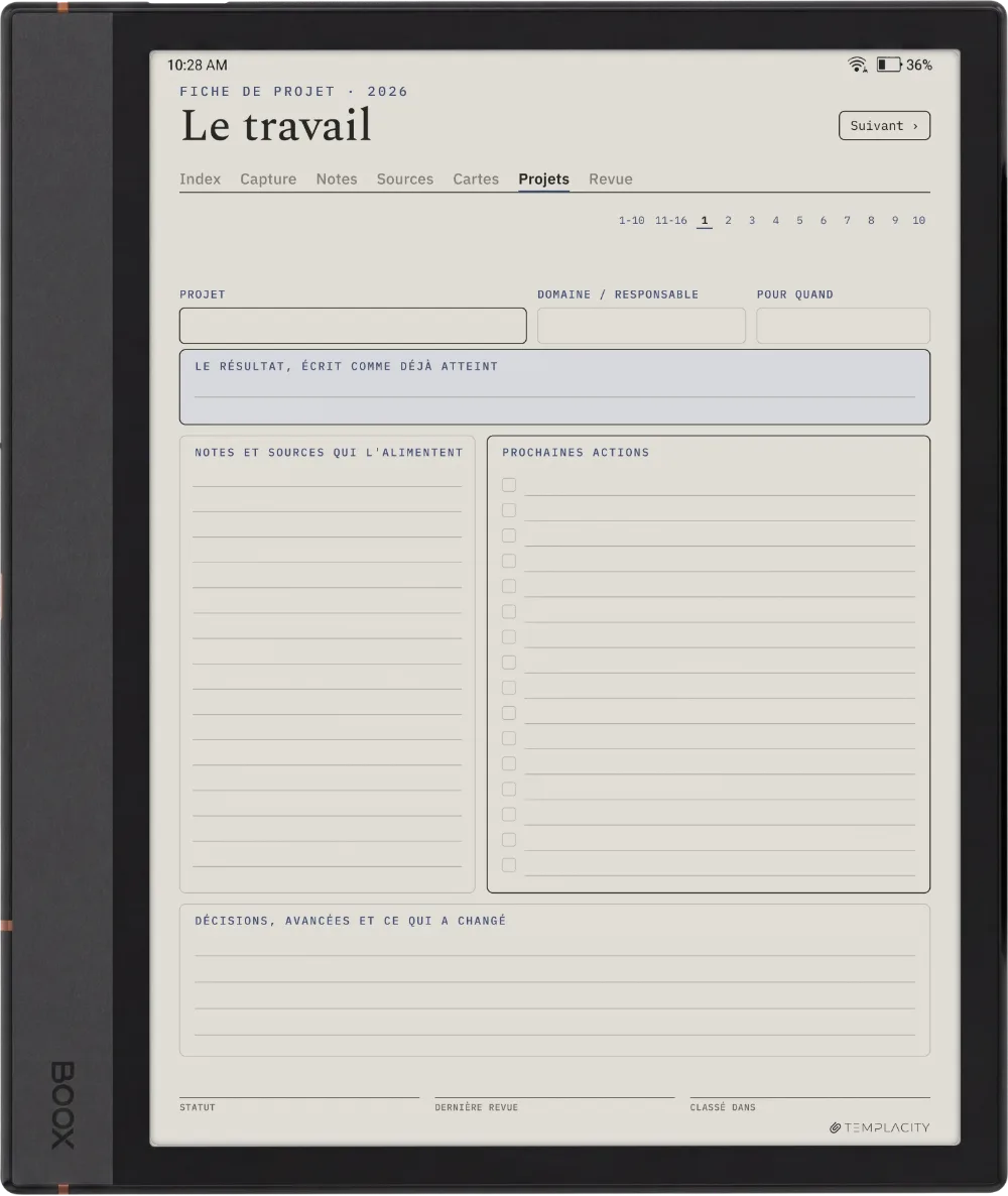 The Planner · Zettelkasten Boox Note Air4 C page 4