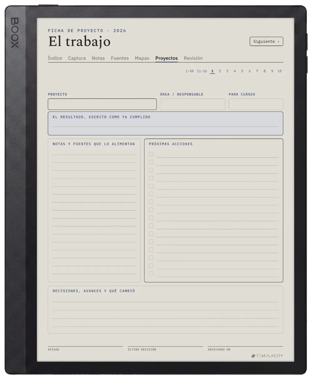 The Planner · Zettelkasten Boox Tab Ultra C Pro página 4