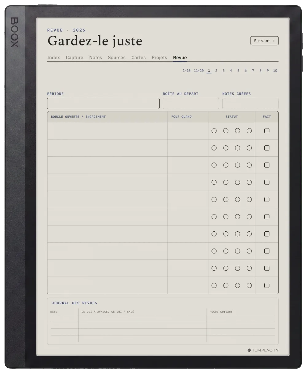 The Planner · Zettelkasten Boox Tab Ultra C Pro page 5