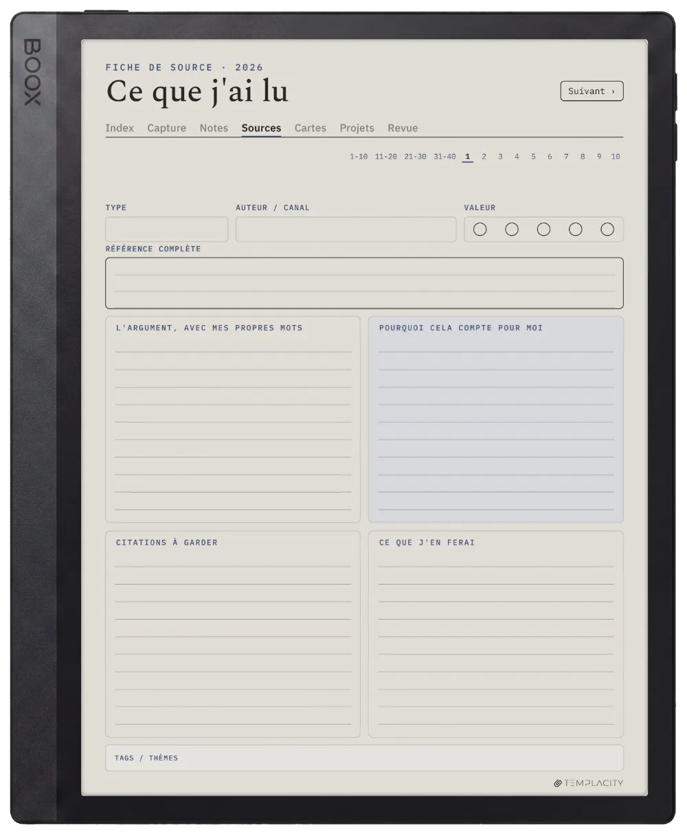 The Planner · Zettelkasten Boox Tab Ultra C Pro page 2
