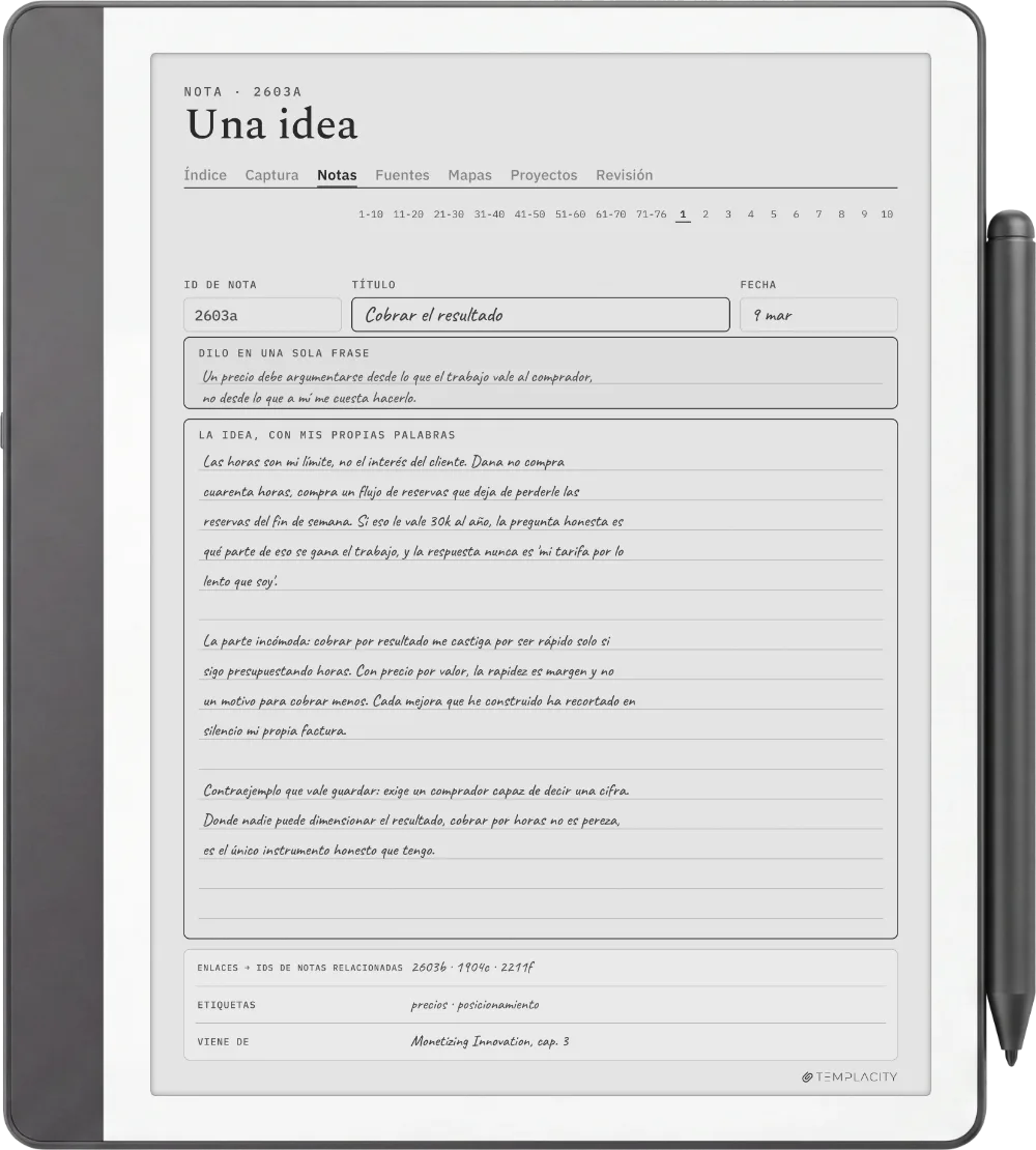 The Planner en el Kindle Scribe
