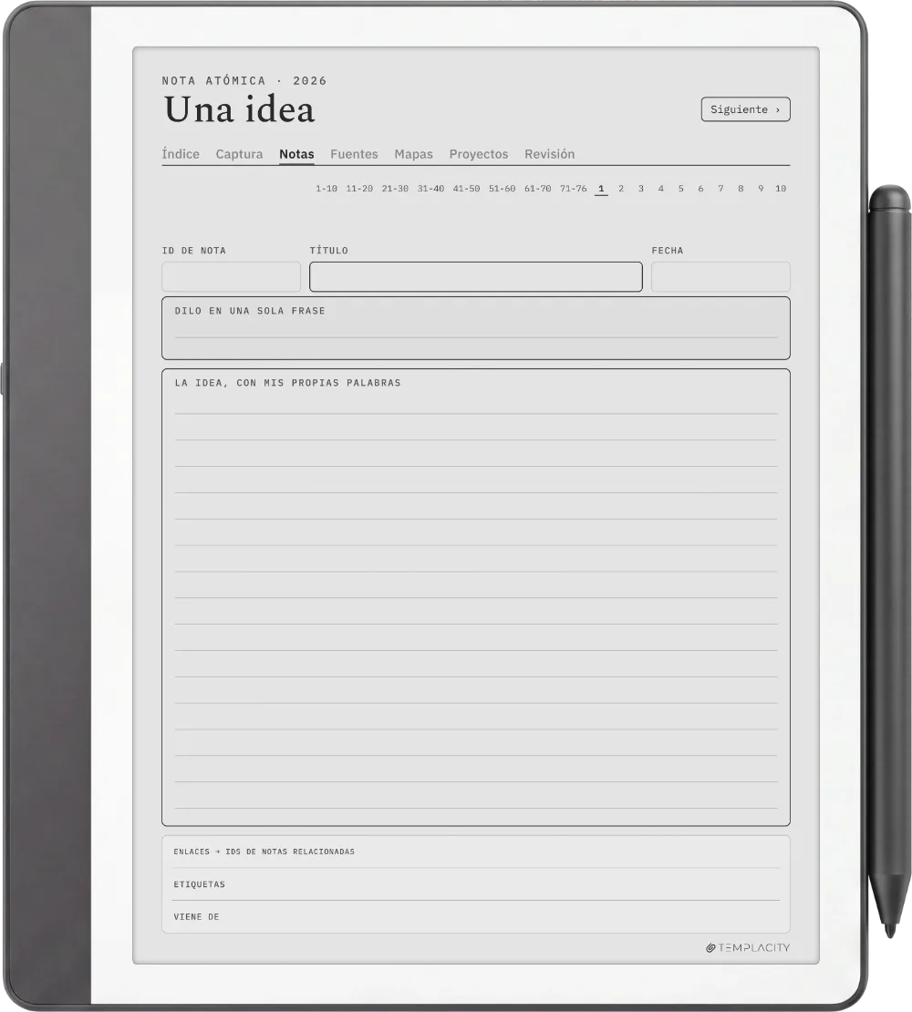 The Planner La nota atómica