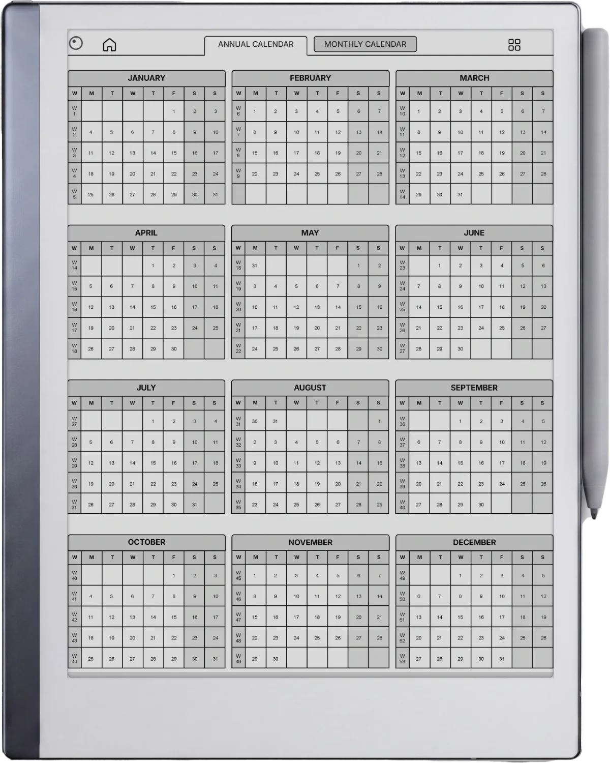 Daybook reMarkable 2 page 4