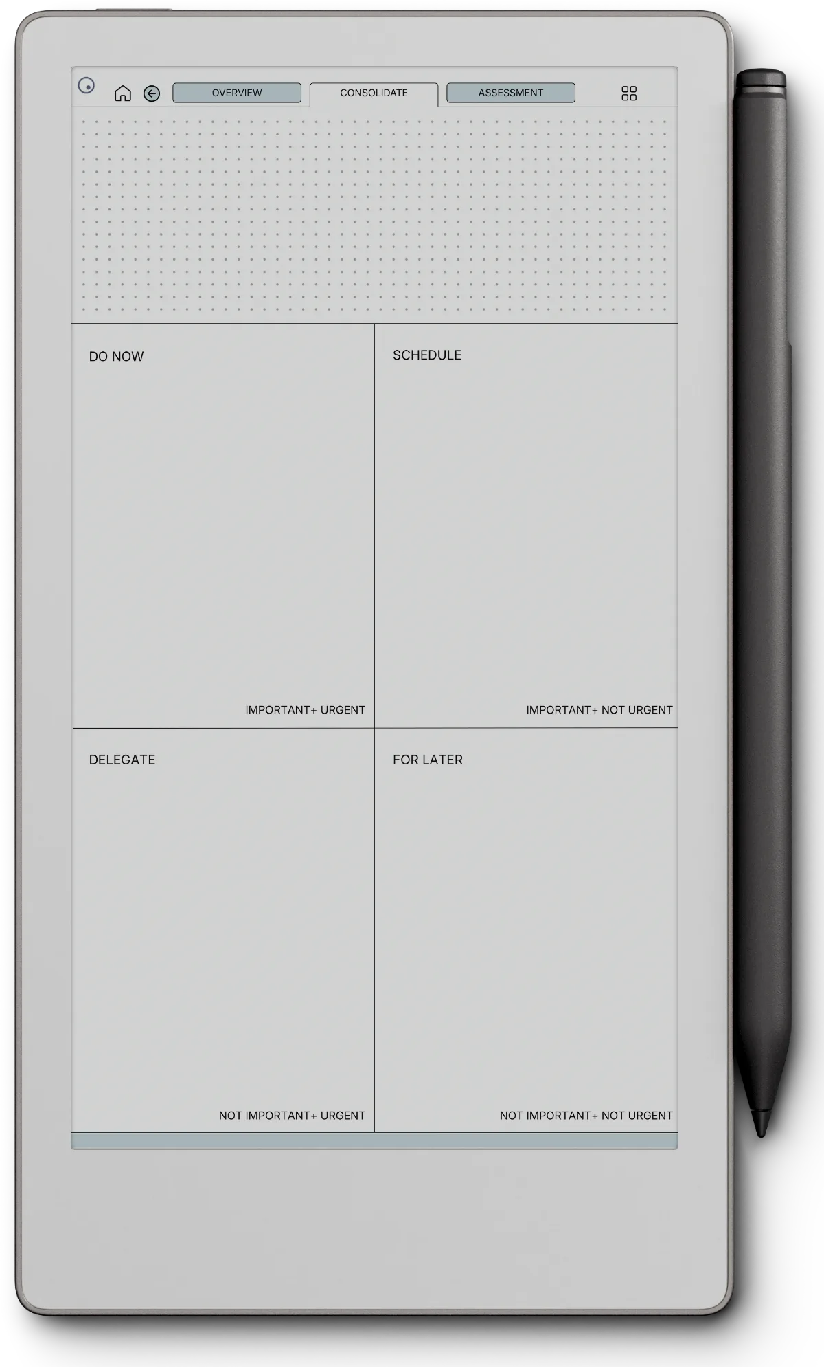 Daily Planner reMarkable Paper Pro Move page 6