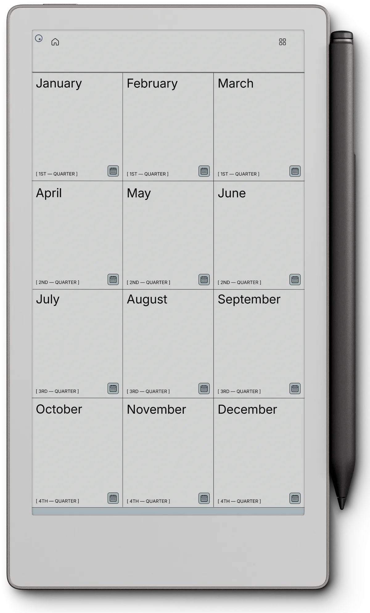 Daybook reMarkable Paper Pro Move page 2