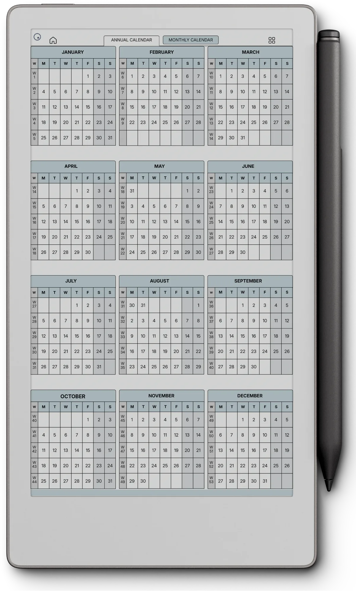 Daybook reMarkable Paper Pro Move page 4