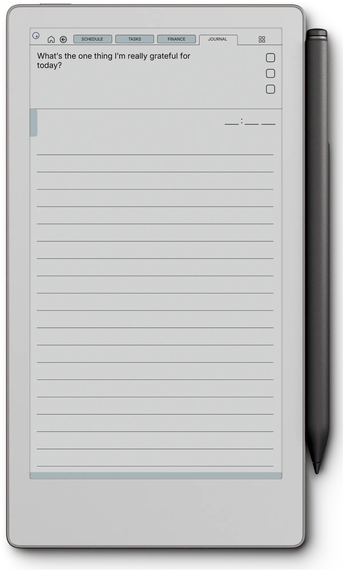 Daybook reMarkable Paper Pro Move page 6