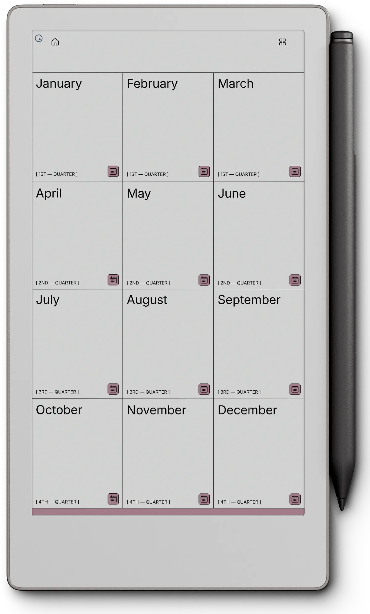 Daybook reMarkable Paper Pro Move page 2