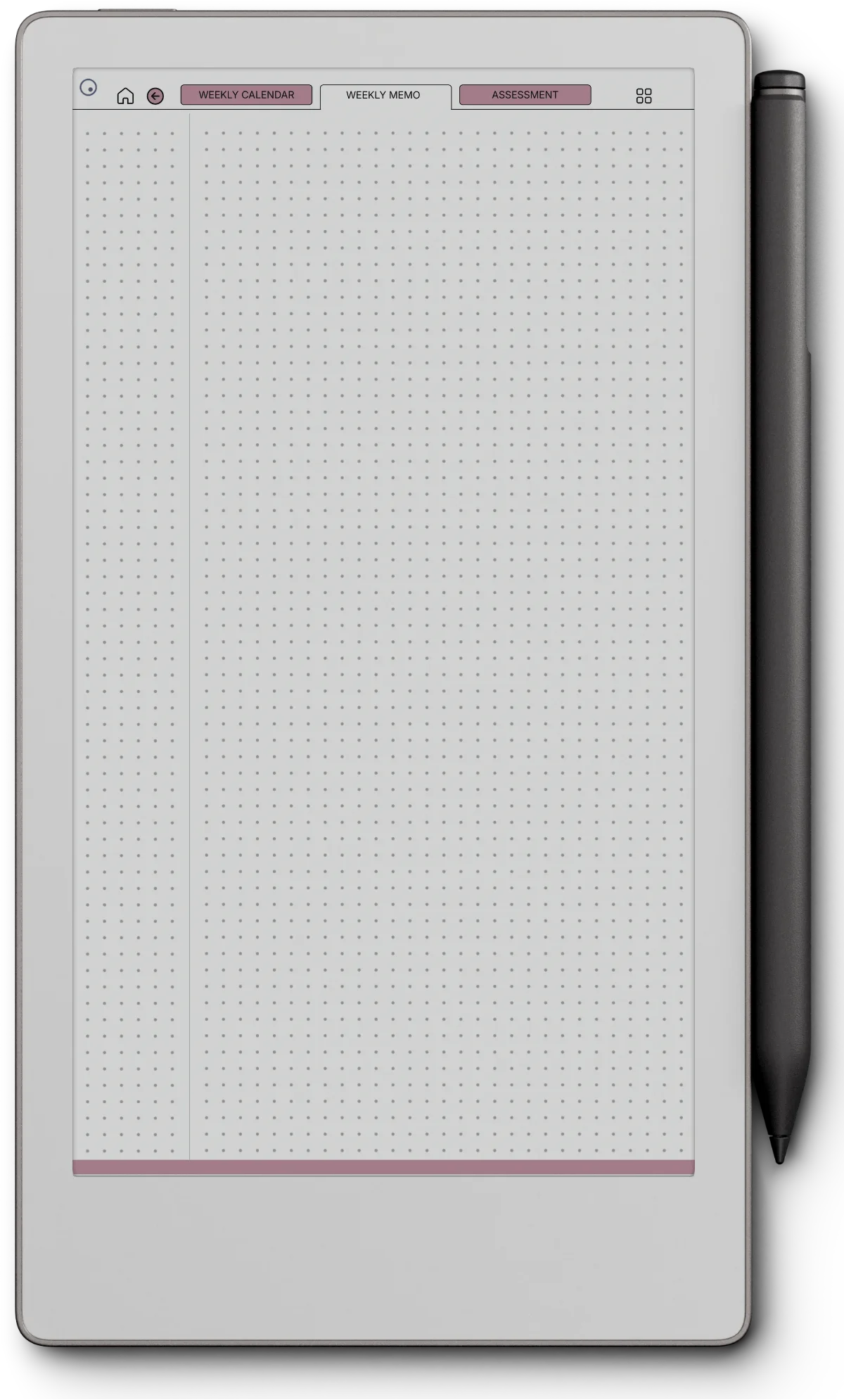 Weekly Planner reMarkable Paper Pro Move page 4