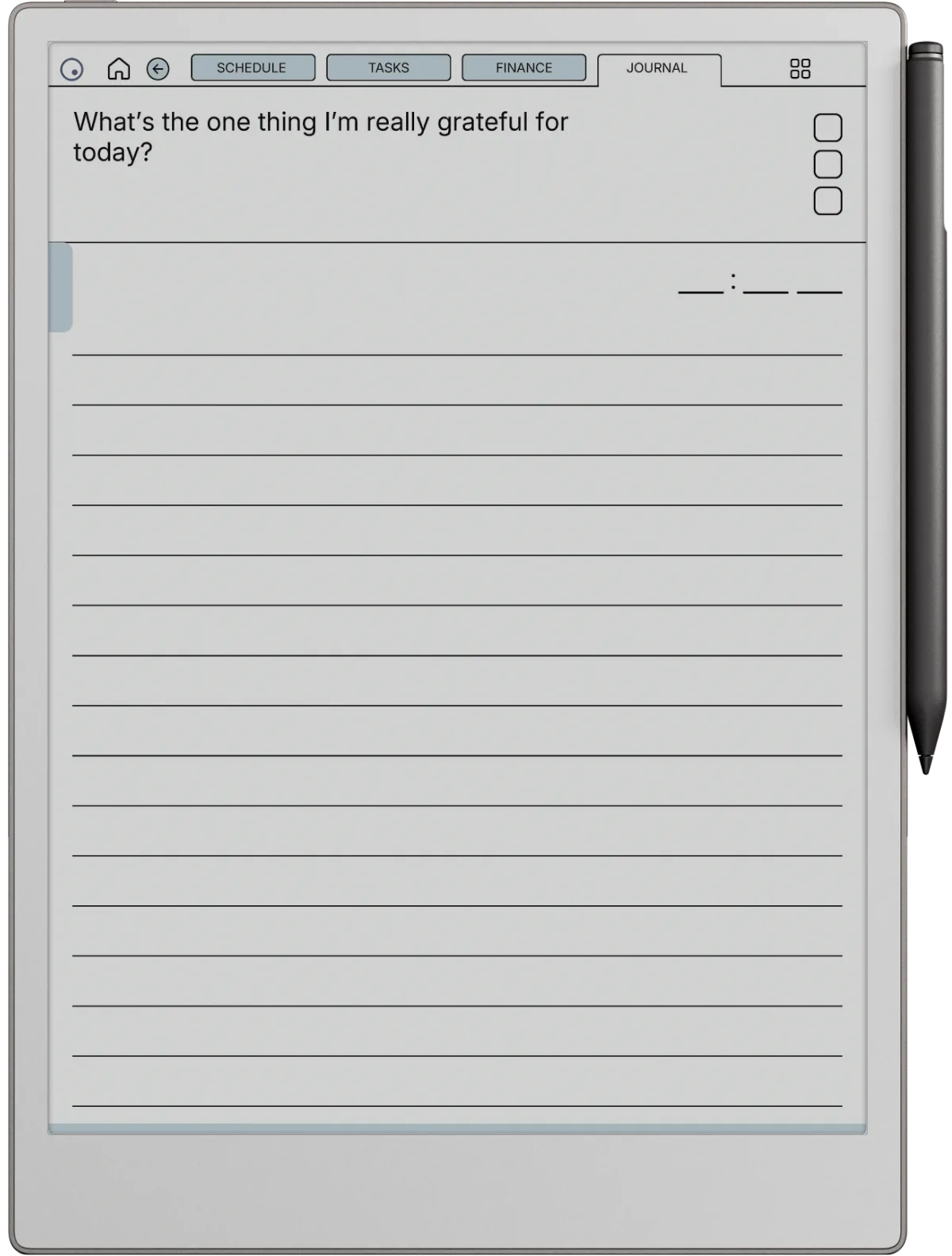 reMarkable Paper Pro Daybook Planner The Daybook page 6