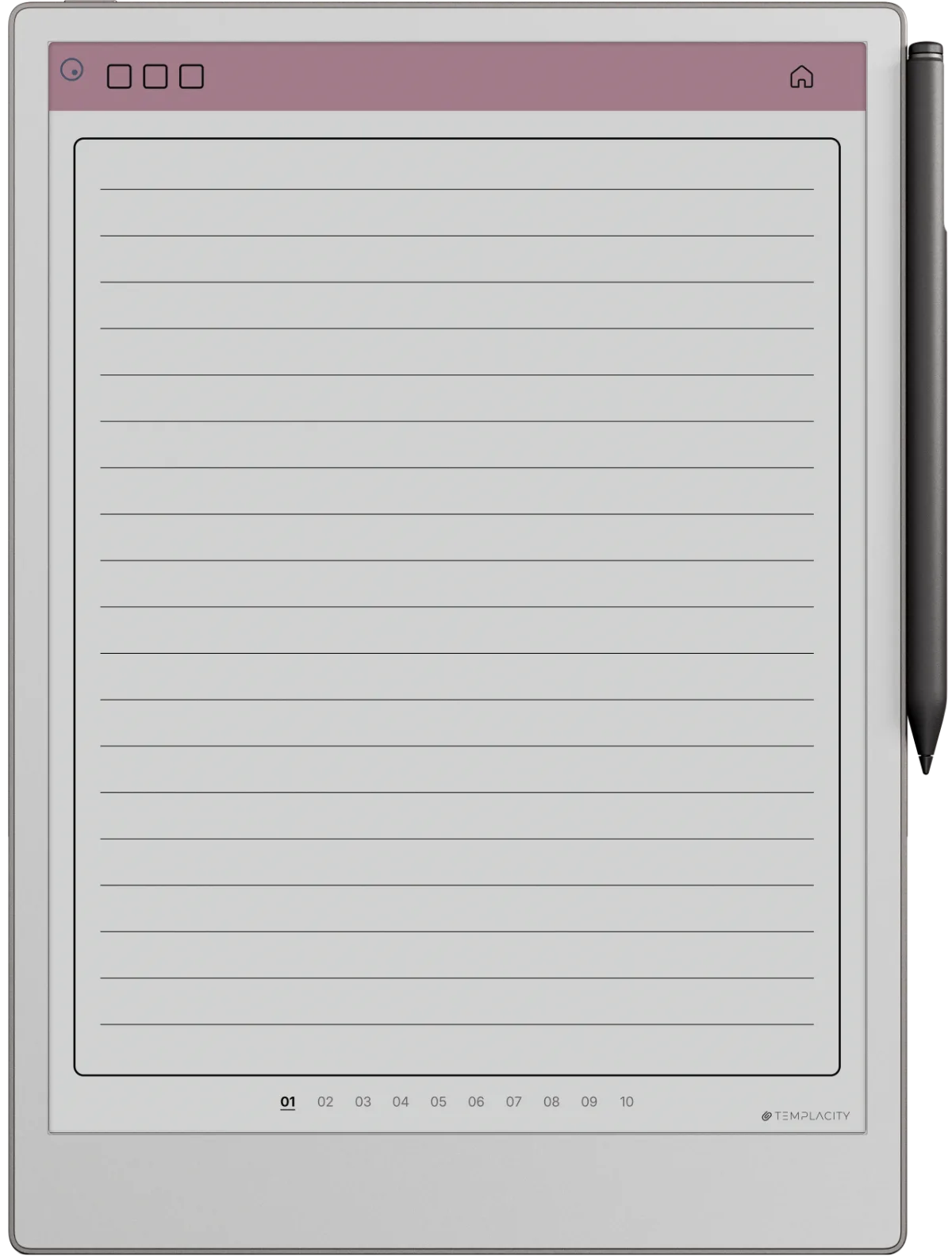 reMarkable Paper Pro Notizen, Endlos-Notizbücher, Seite 1