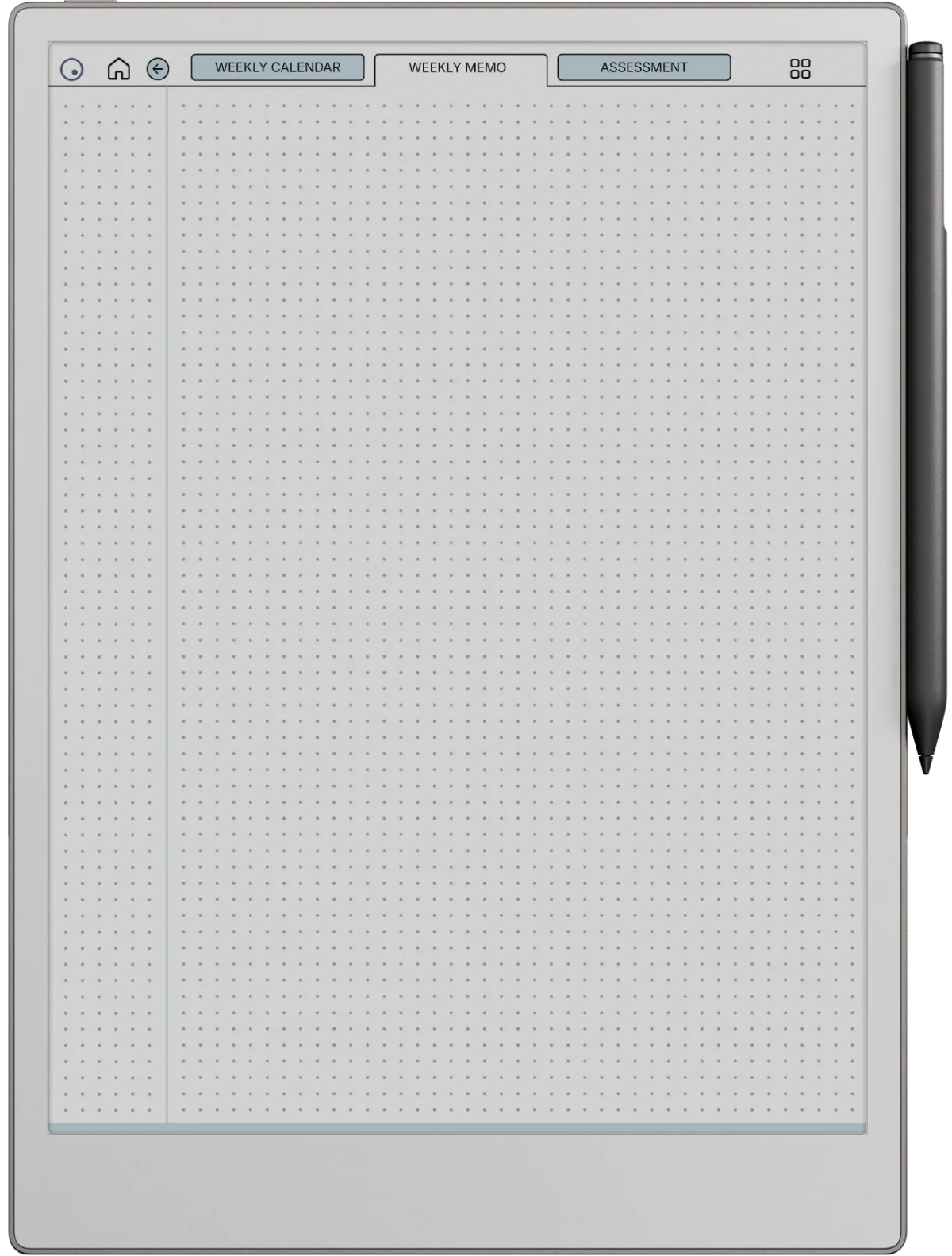 Weekly Planner reMarkable Paper Pro page 4