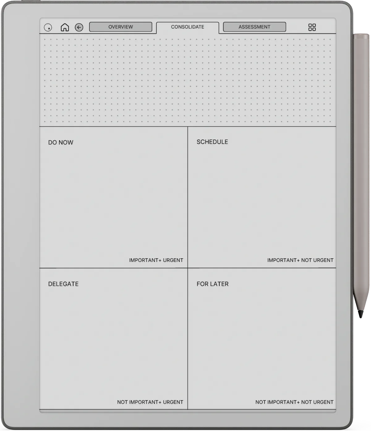 Daily Planner reMarkable Paper Pure page 6