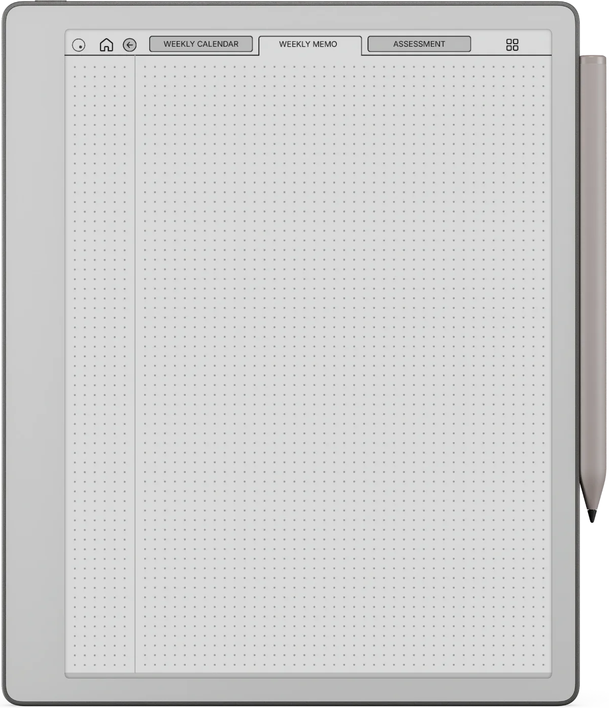 Weekly Planner reMarkable Paper Pure page 4