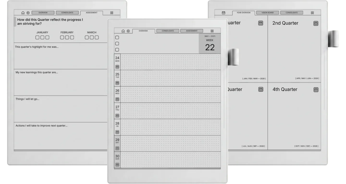 Supernote Manta Daily Planner