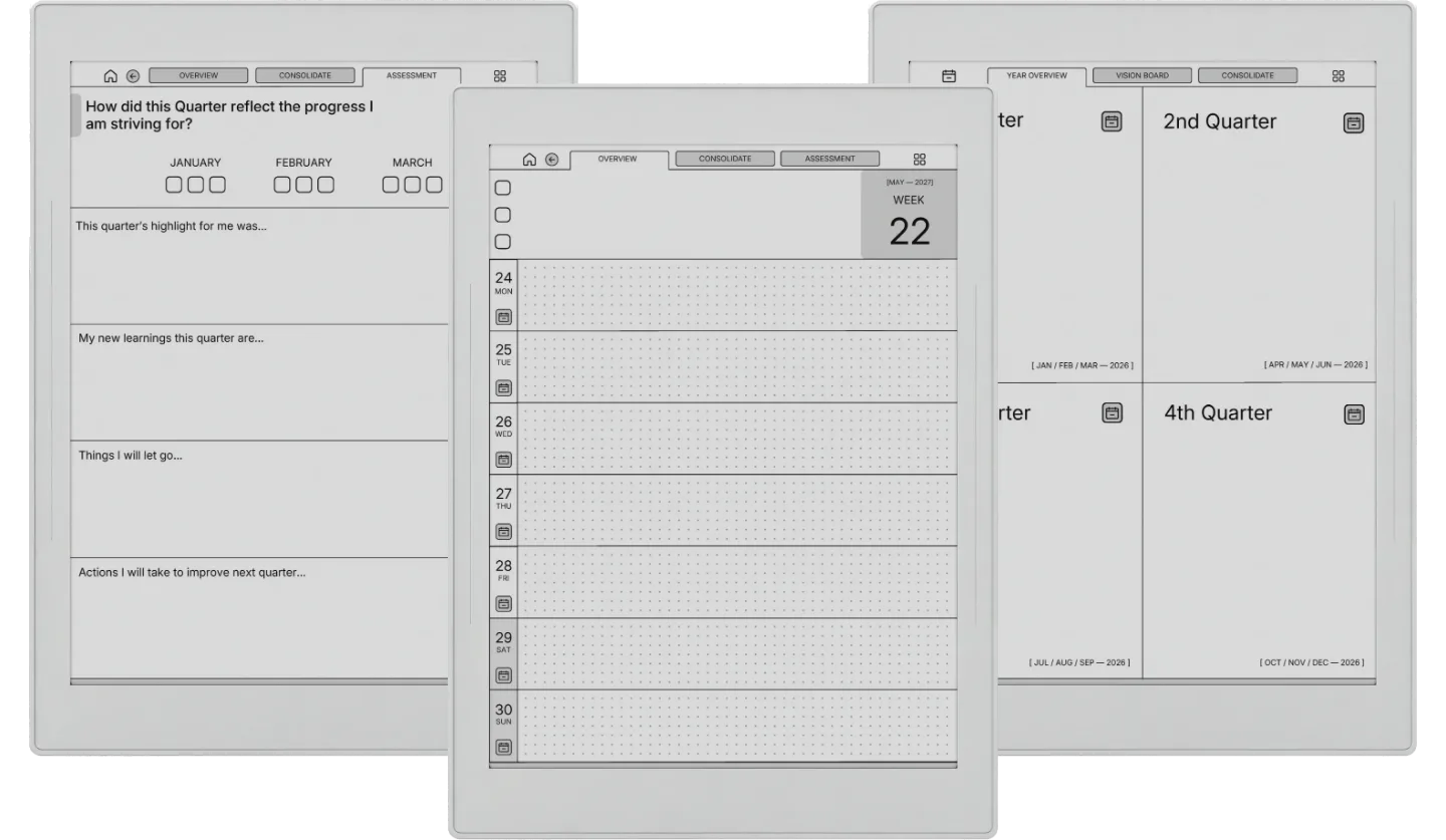 Supernote Nomad Daily Planner