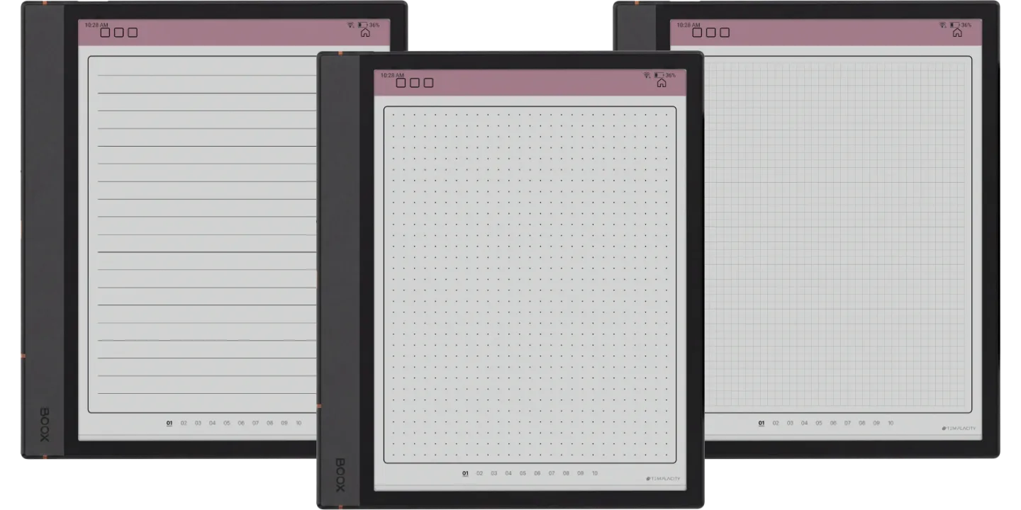 Carnet de notes Boox Note Max