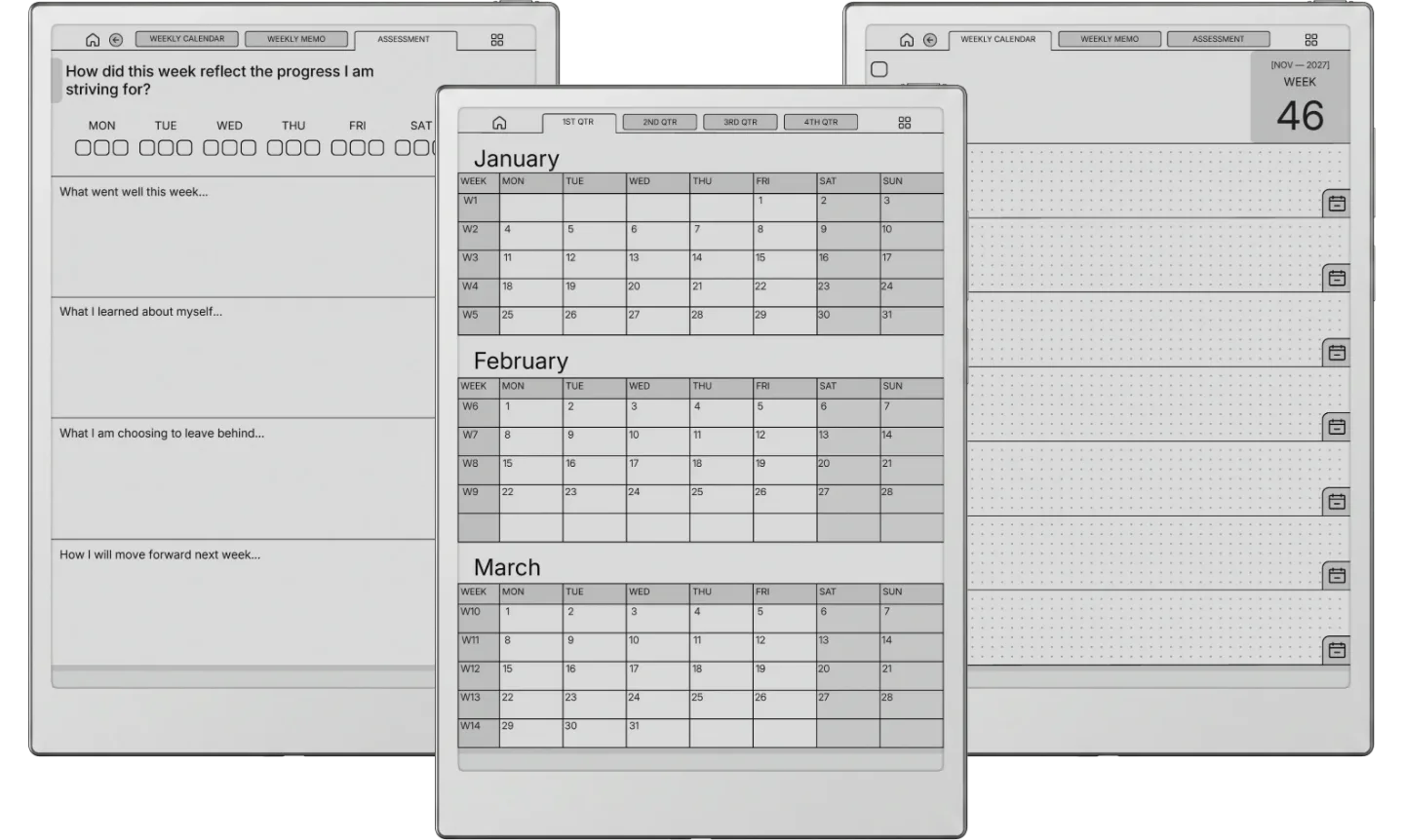 iFLYTEK AINOTE 2 Weekly Planner