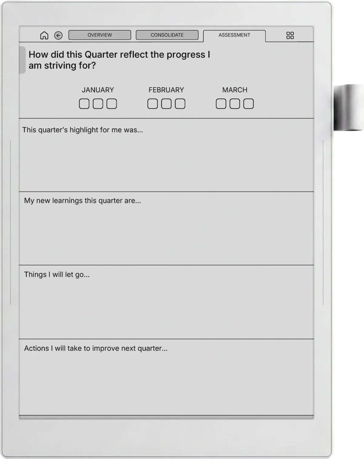 Daily Planner Supernote Manta page 5