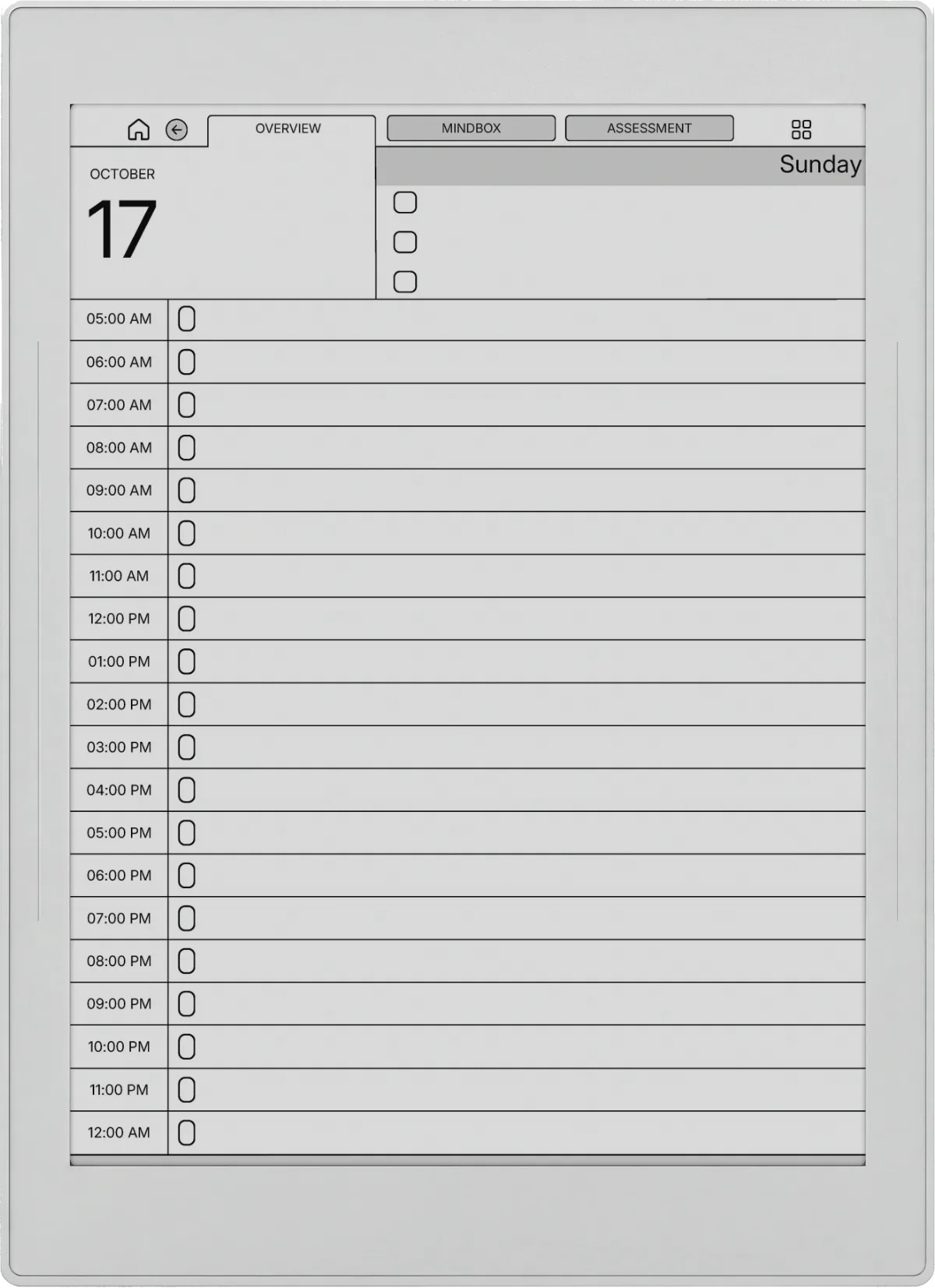 Supernote Nomad Daily Planner The Daily Planner page 4
