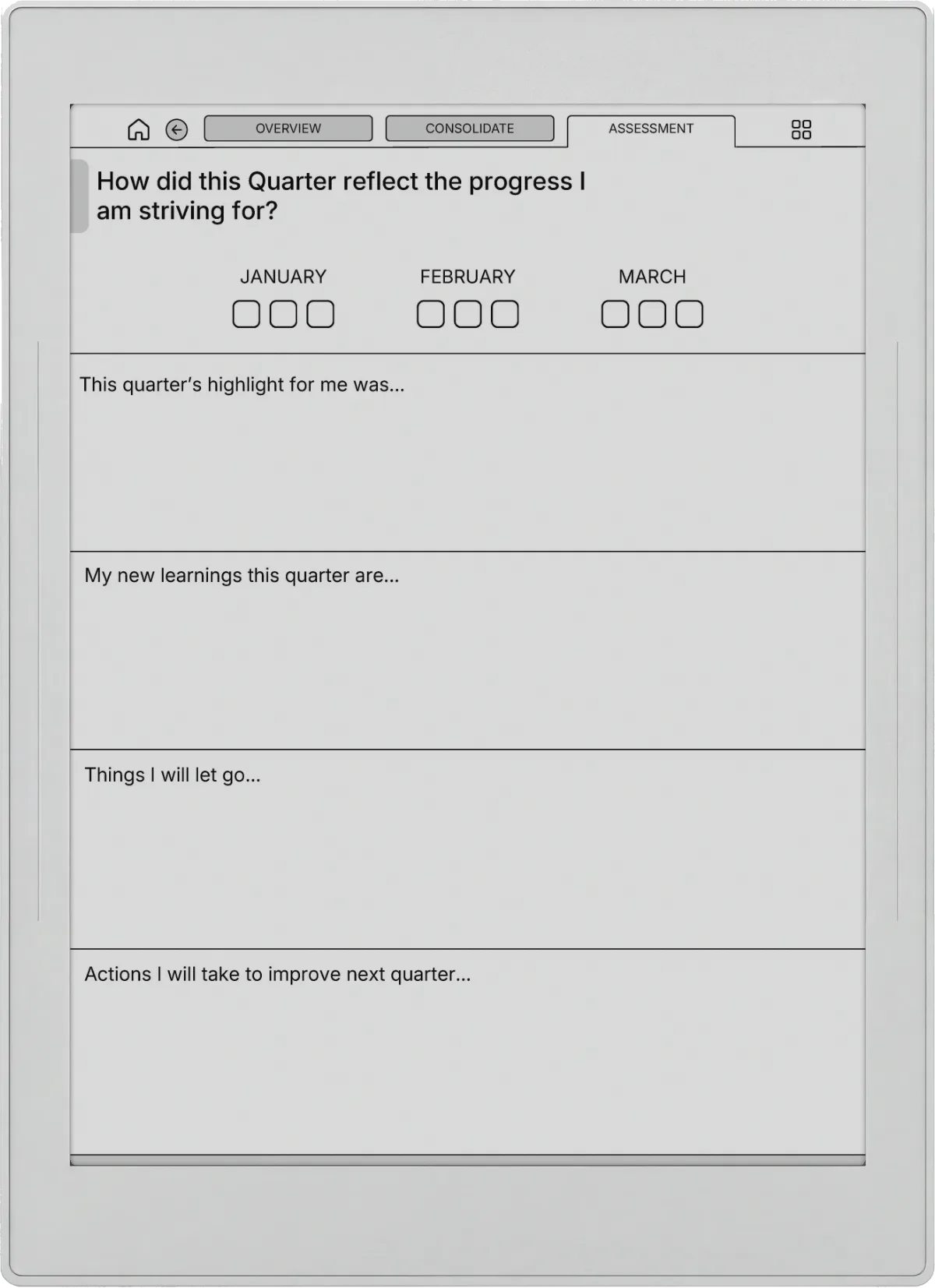 Daily Planner Supernote Nomad page 5