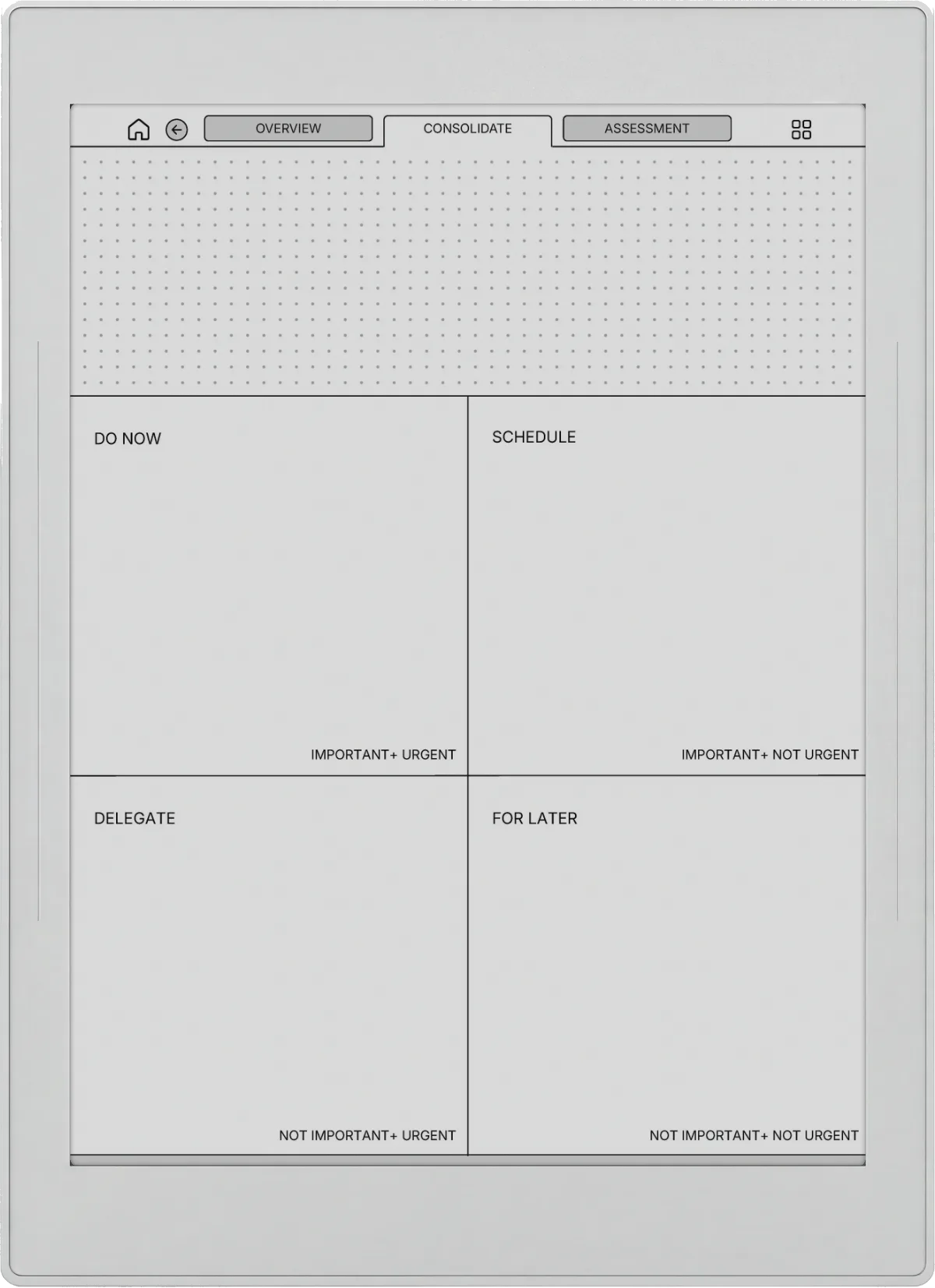 Daily Planner Supernote Nomad page 6