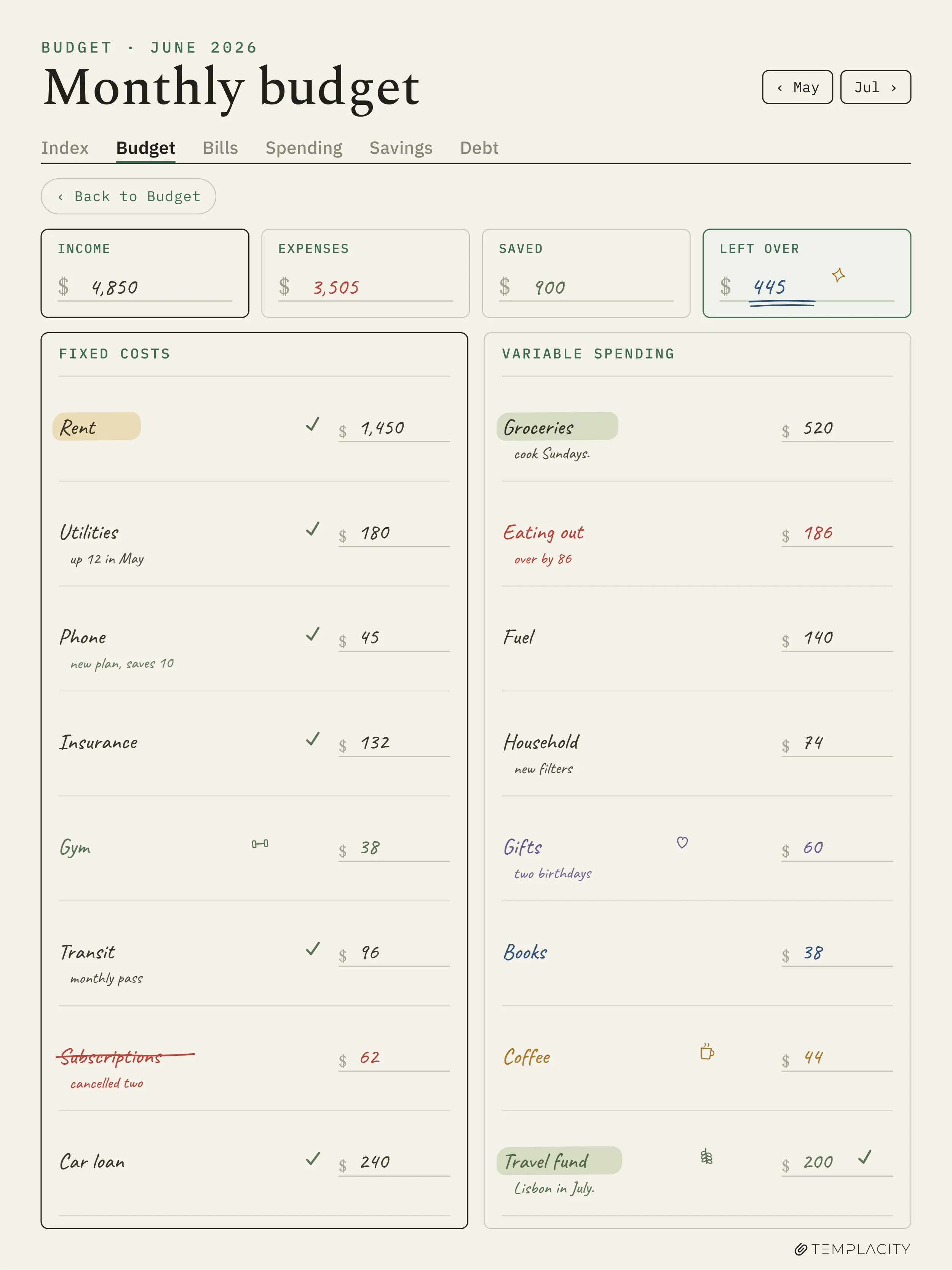 The Planner on the Boox Note Air5 C