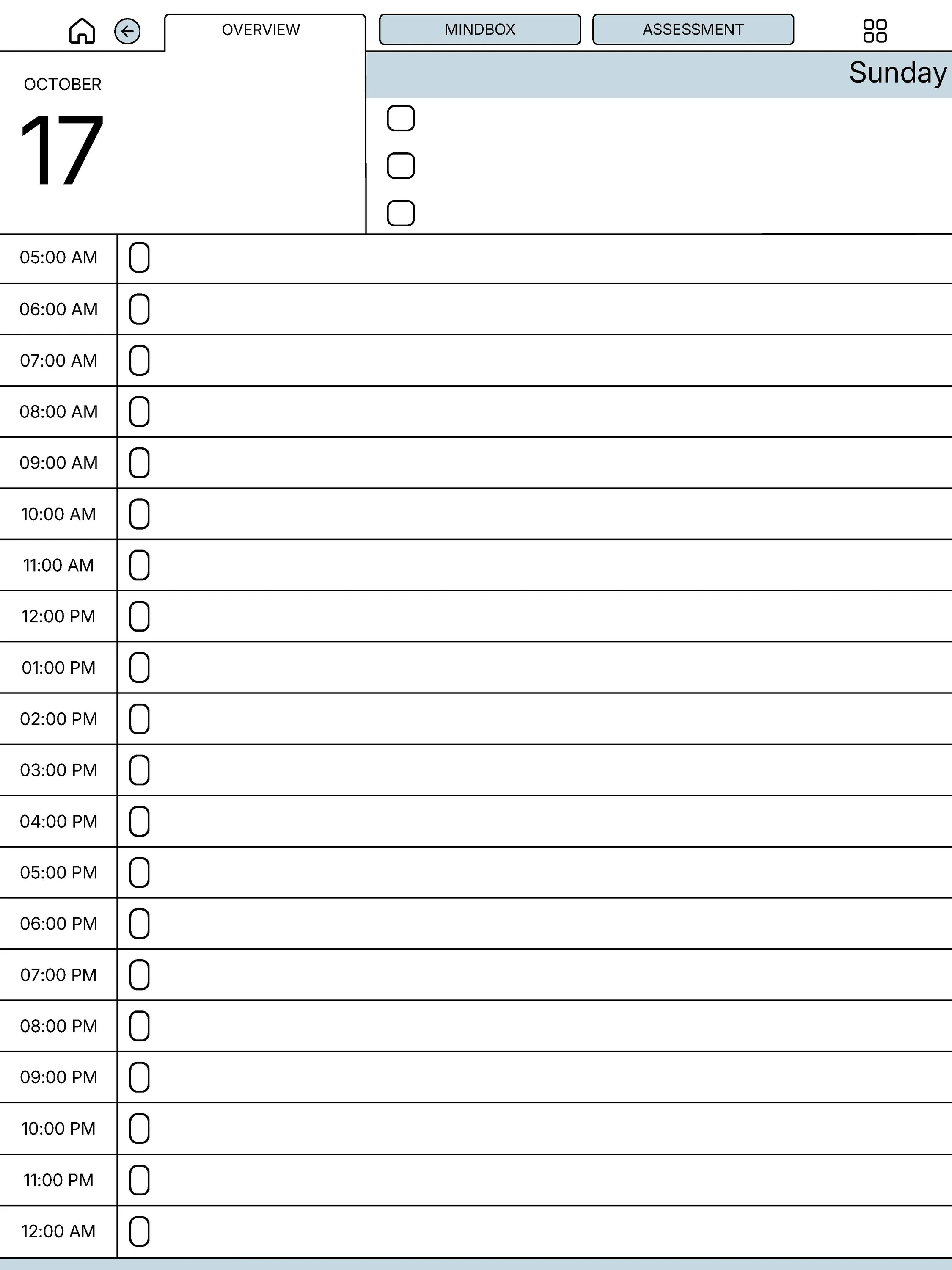 reMarkable 2 Daily Planner The Daily Planner — page 4