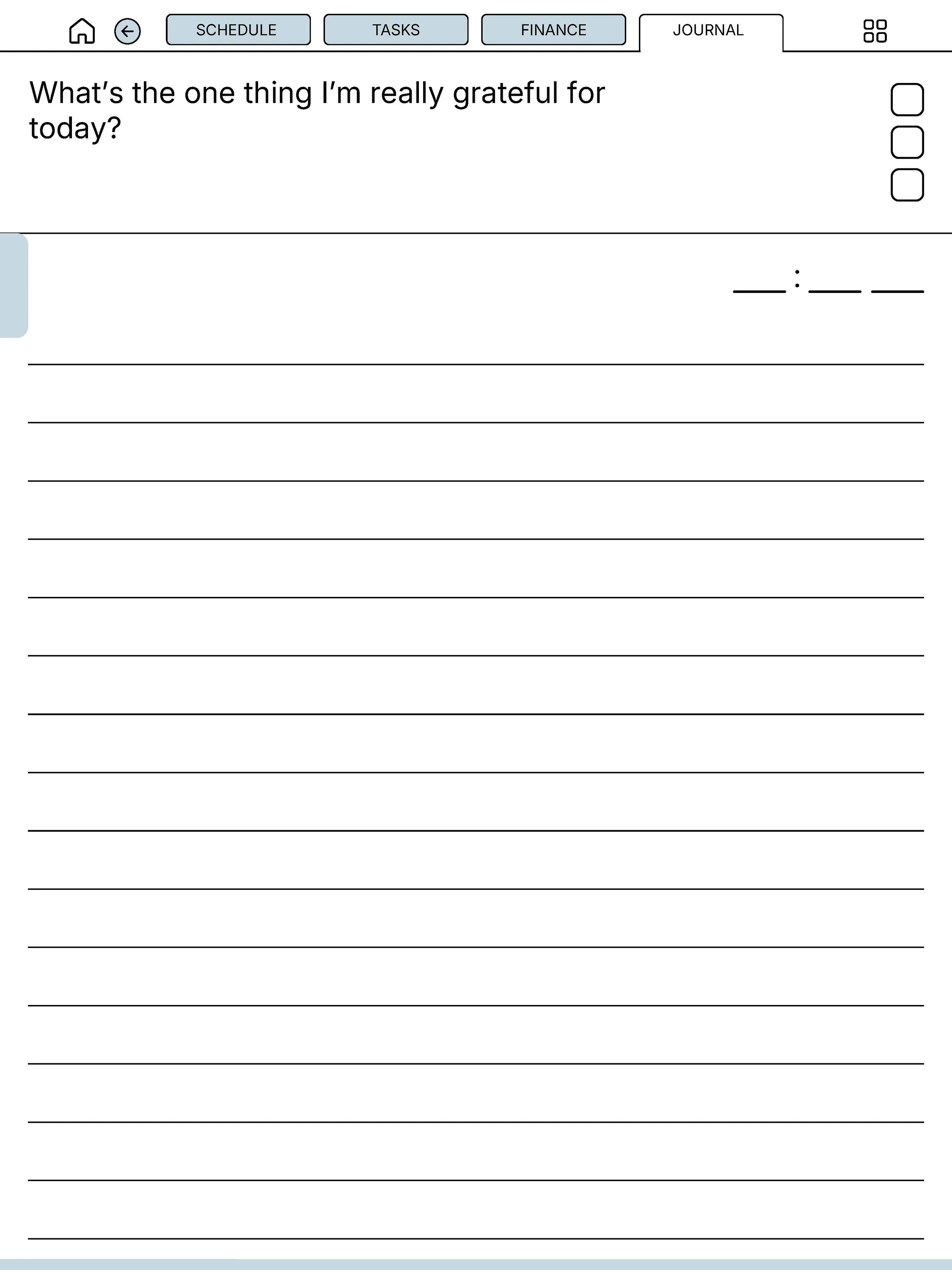 reMarkable 2 Daybook Planner The Daybook — page 6