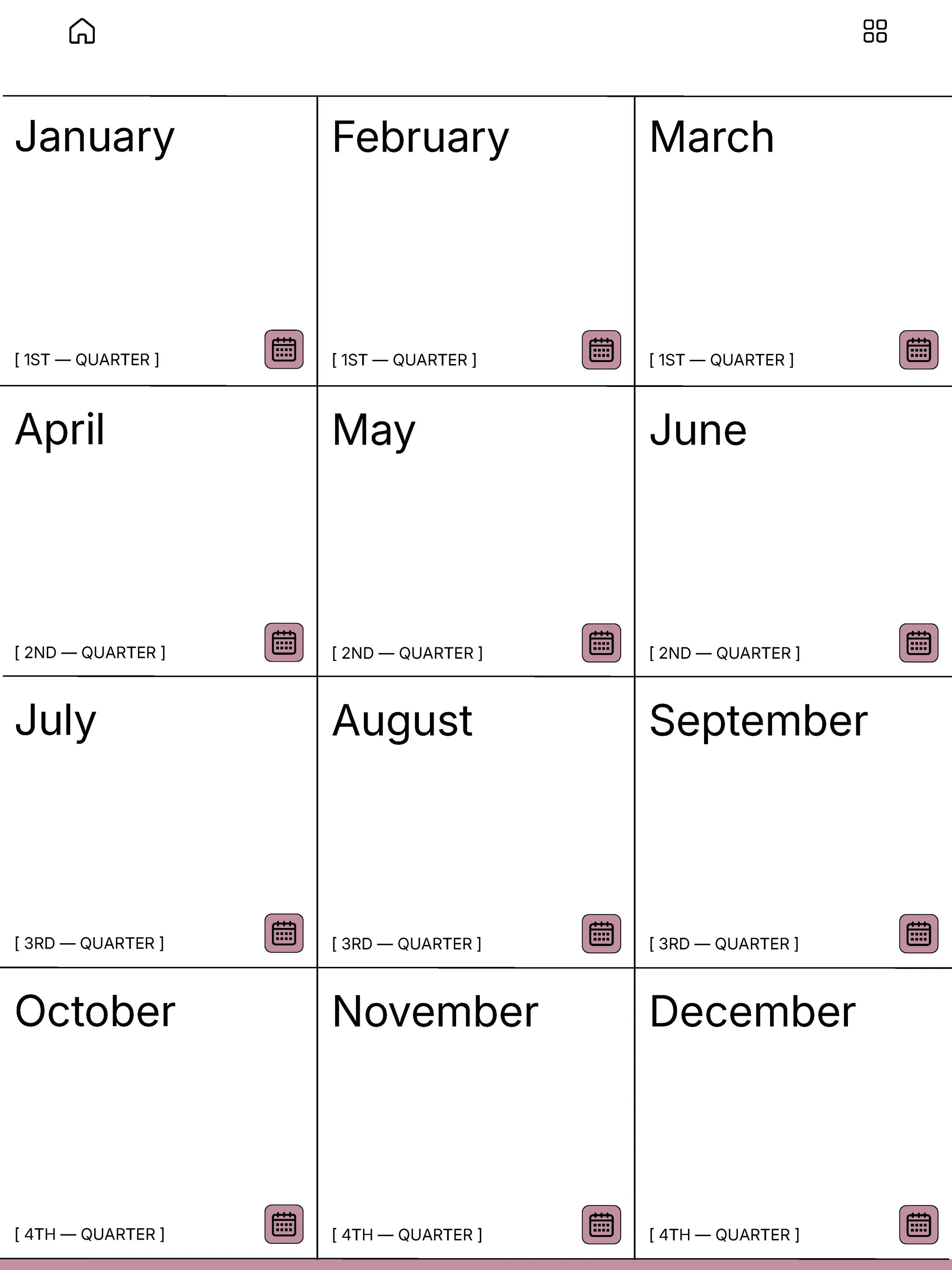 reMarkable Paper Pro Daybook Planner — page 2