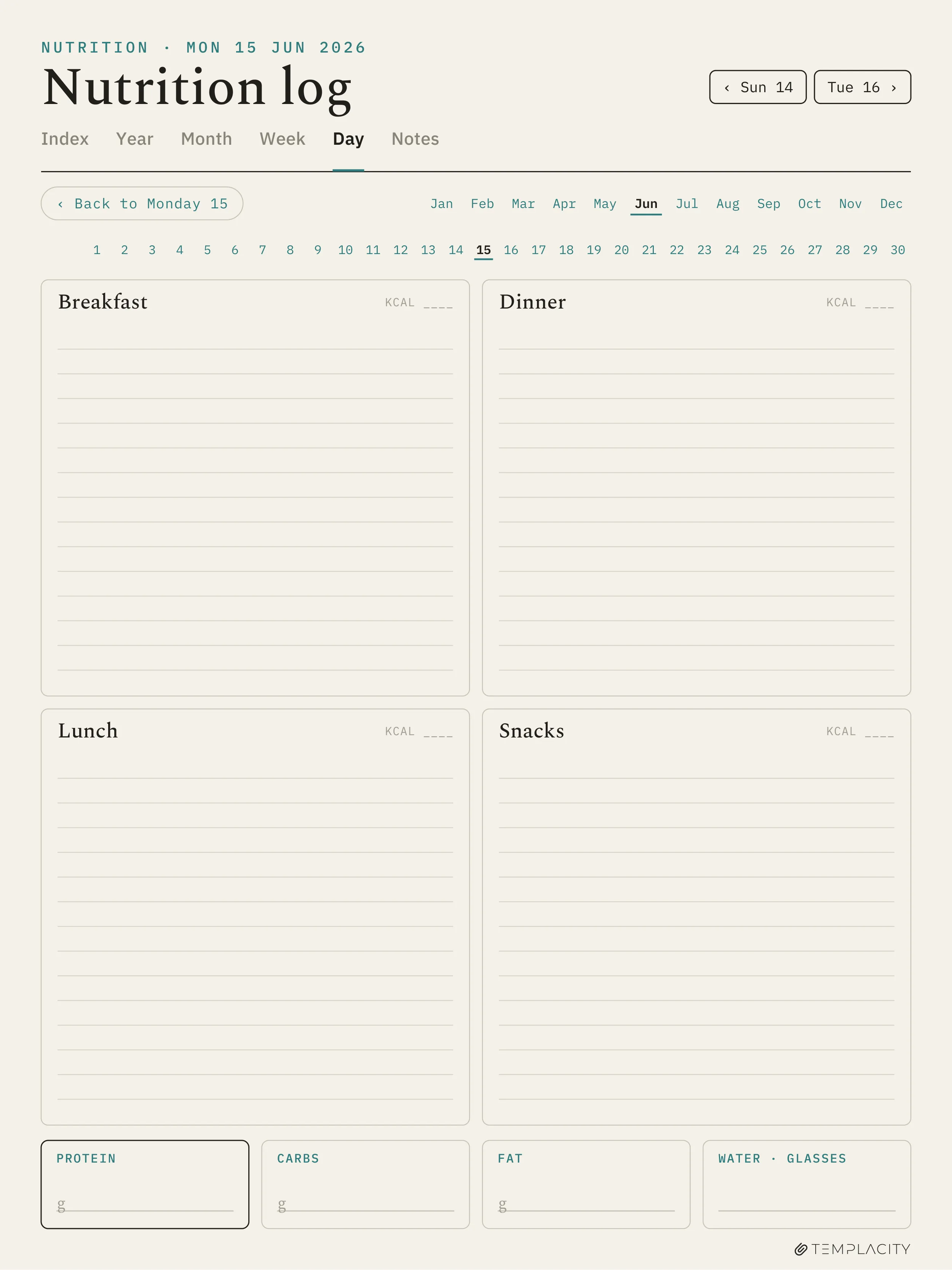 The Planner · Workout Boox Note Air5 C page 3