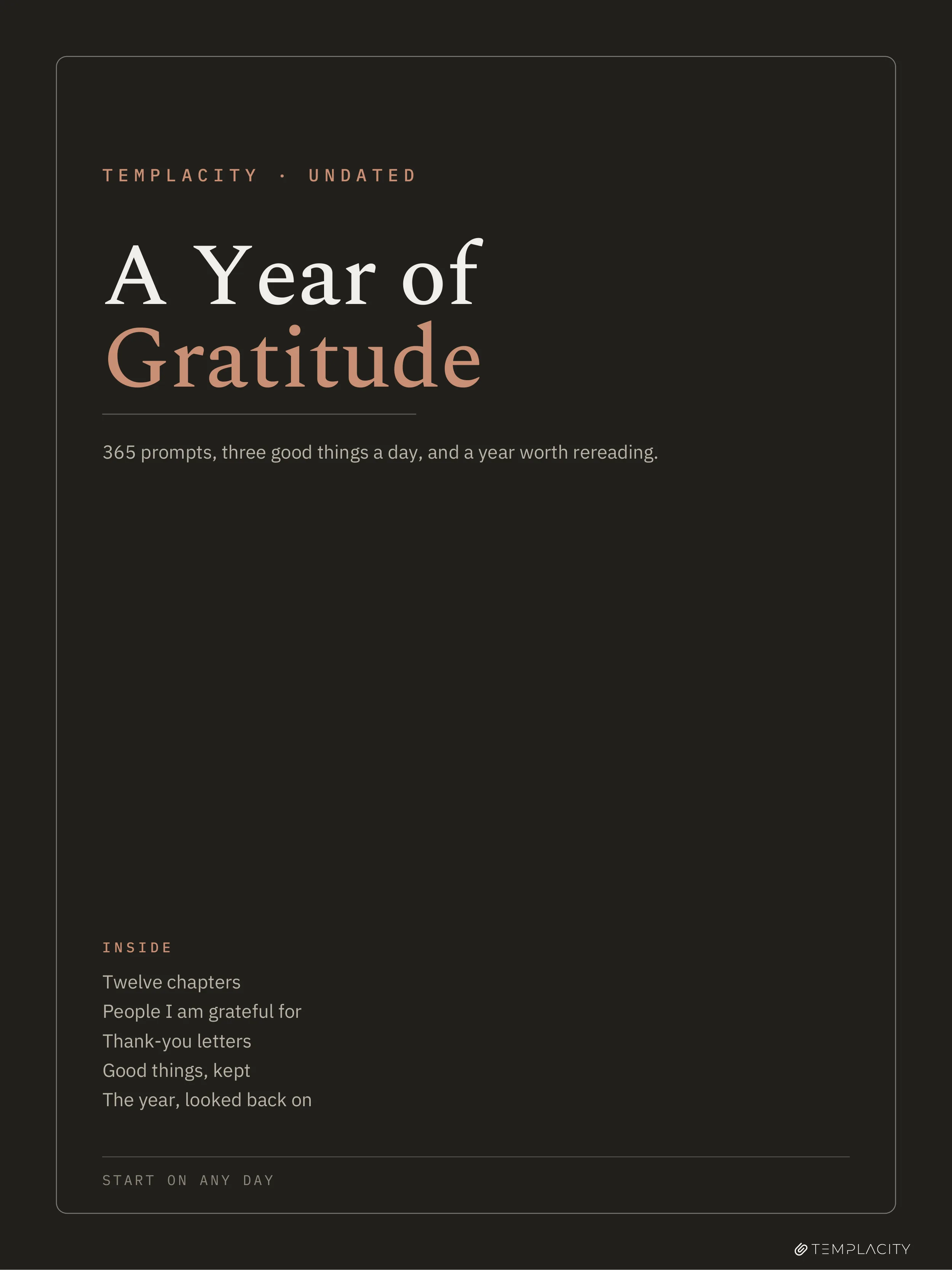 A Year of Gratitude reMarkable Paper Pro page 3