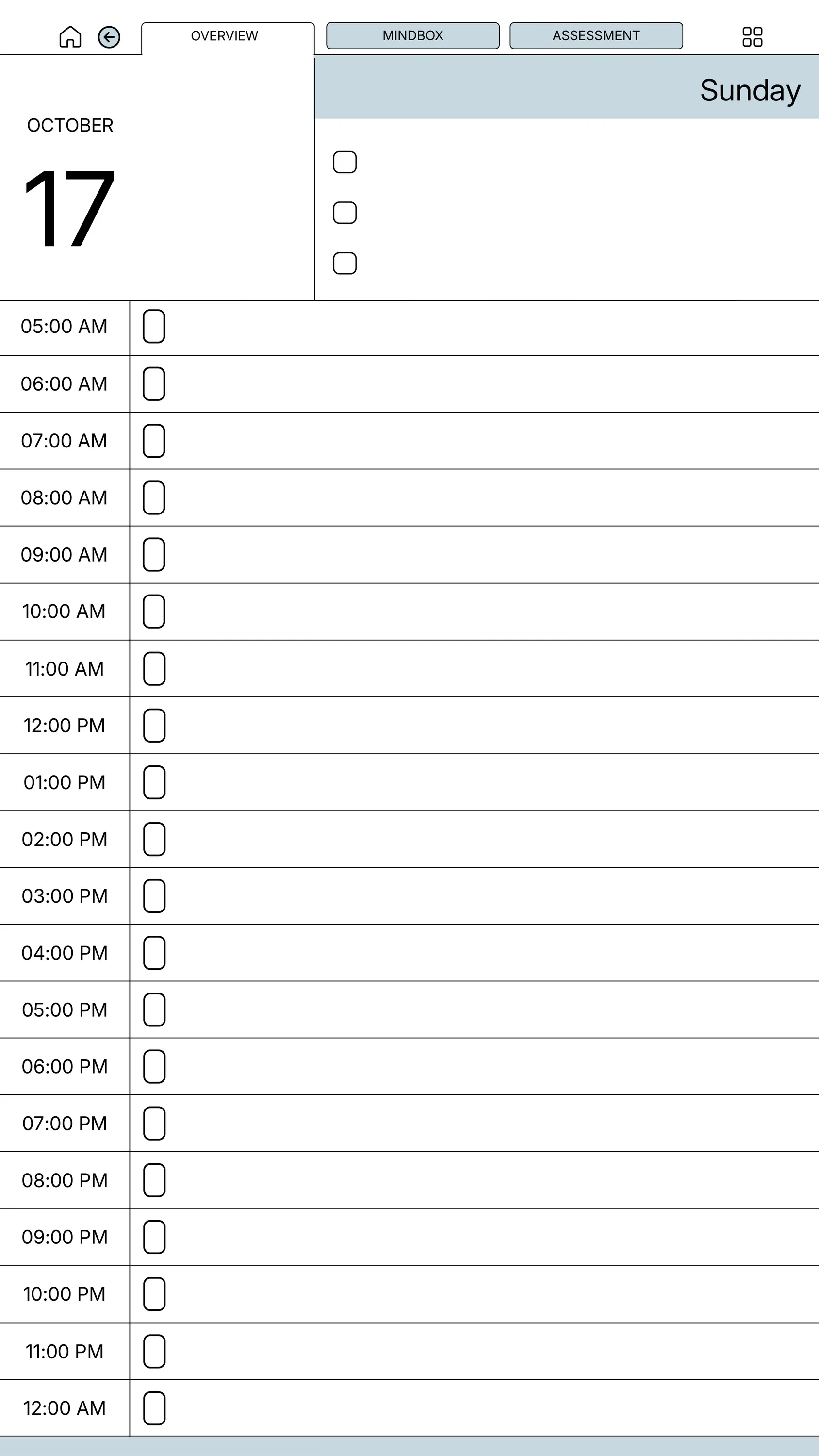 Daily Planner reMarkable Paper Pro Move — page 4