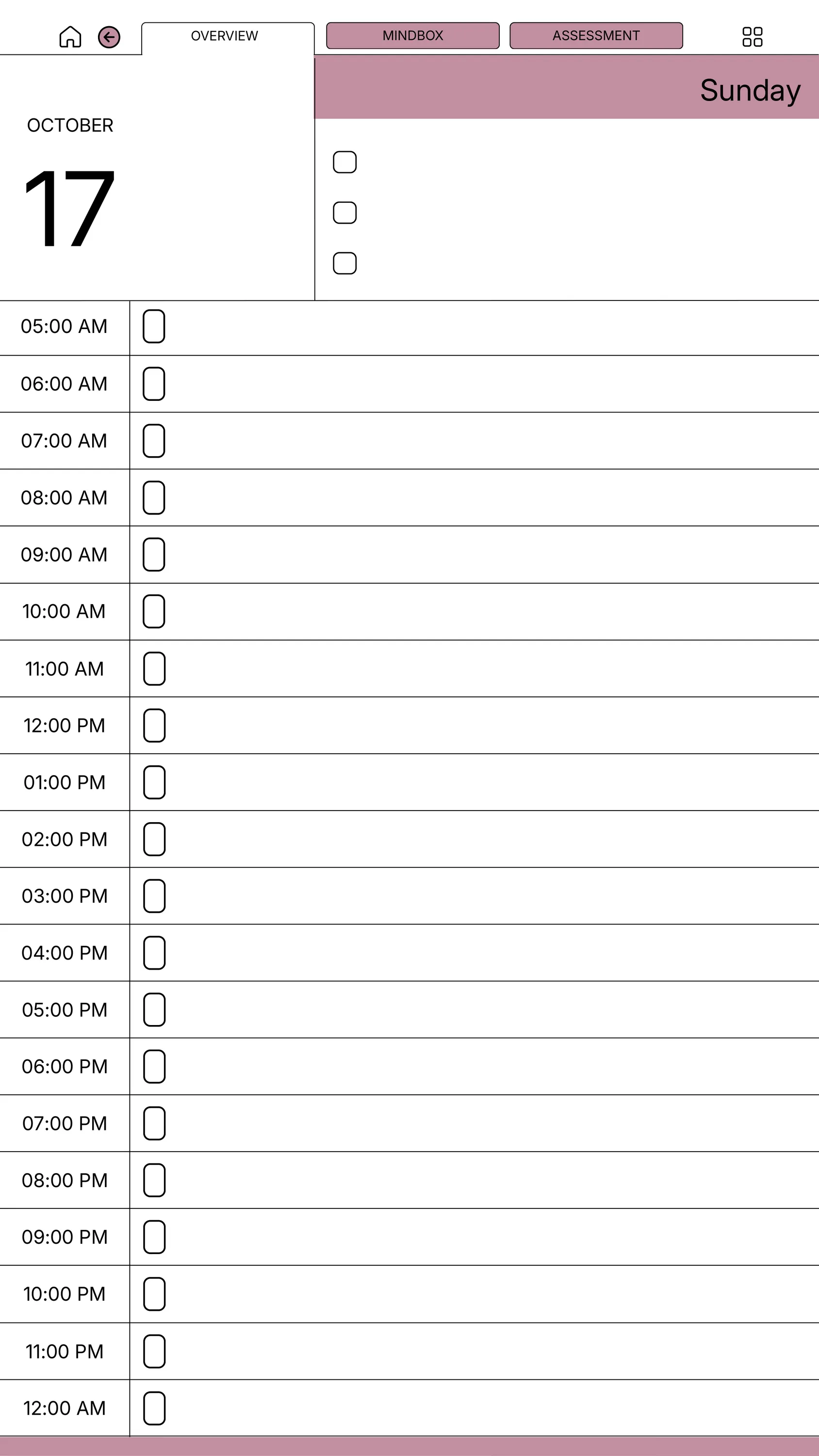 Daily Planner reMarkable Paper Pro Move — page 4